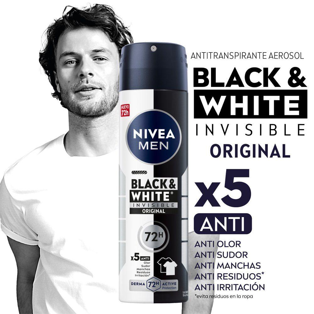 NIVEA MEN Desodorante Black & White Power Spray 150 ml-3
