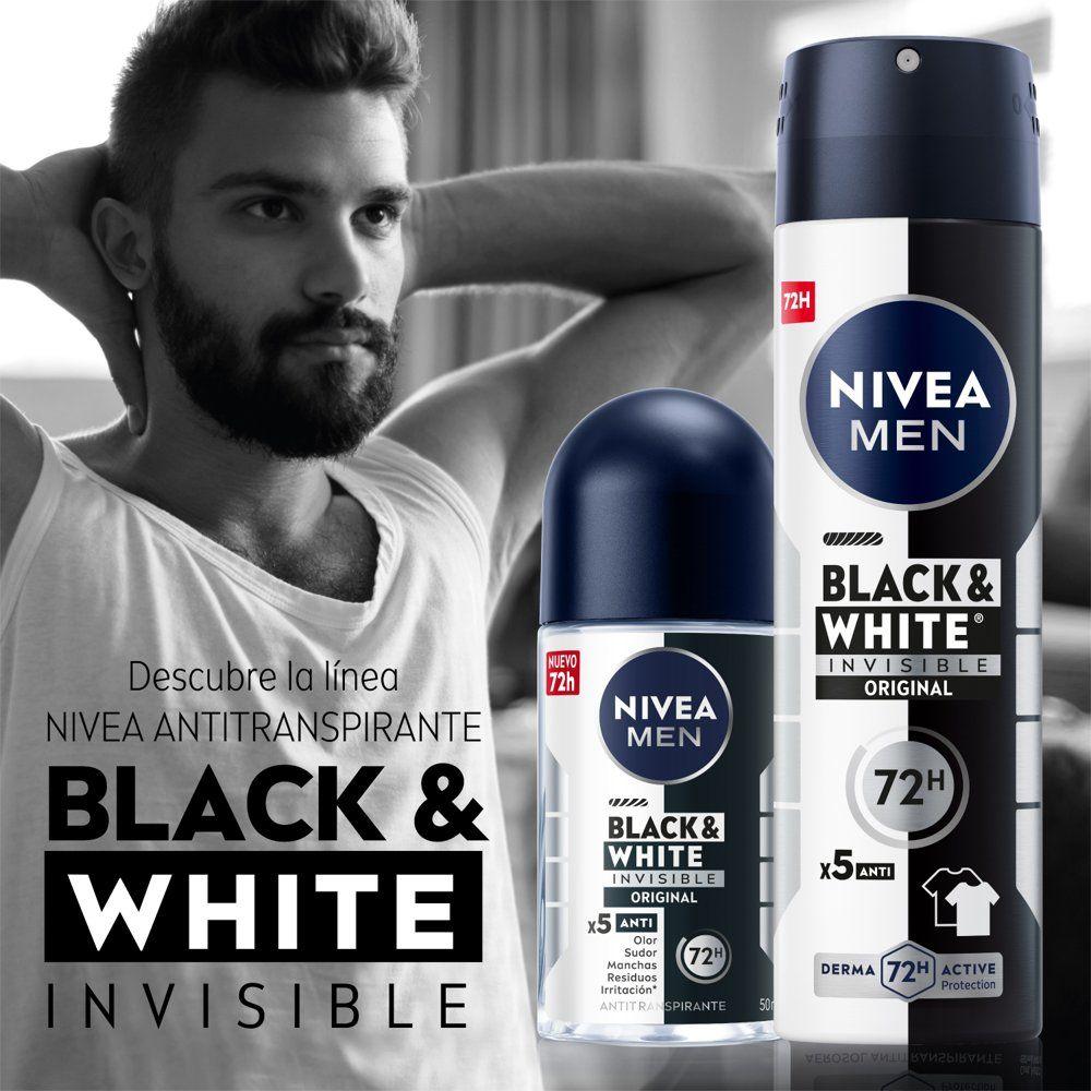 NIVEA MEN Desodorante Black & White Power Spray 150 ml-6