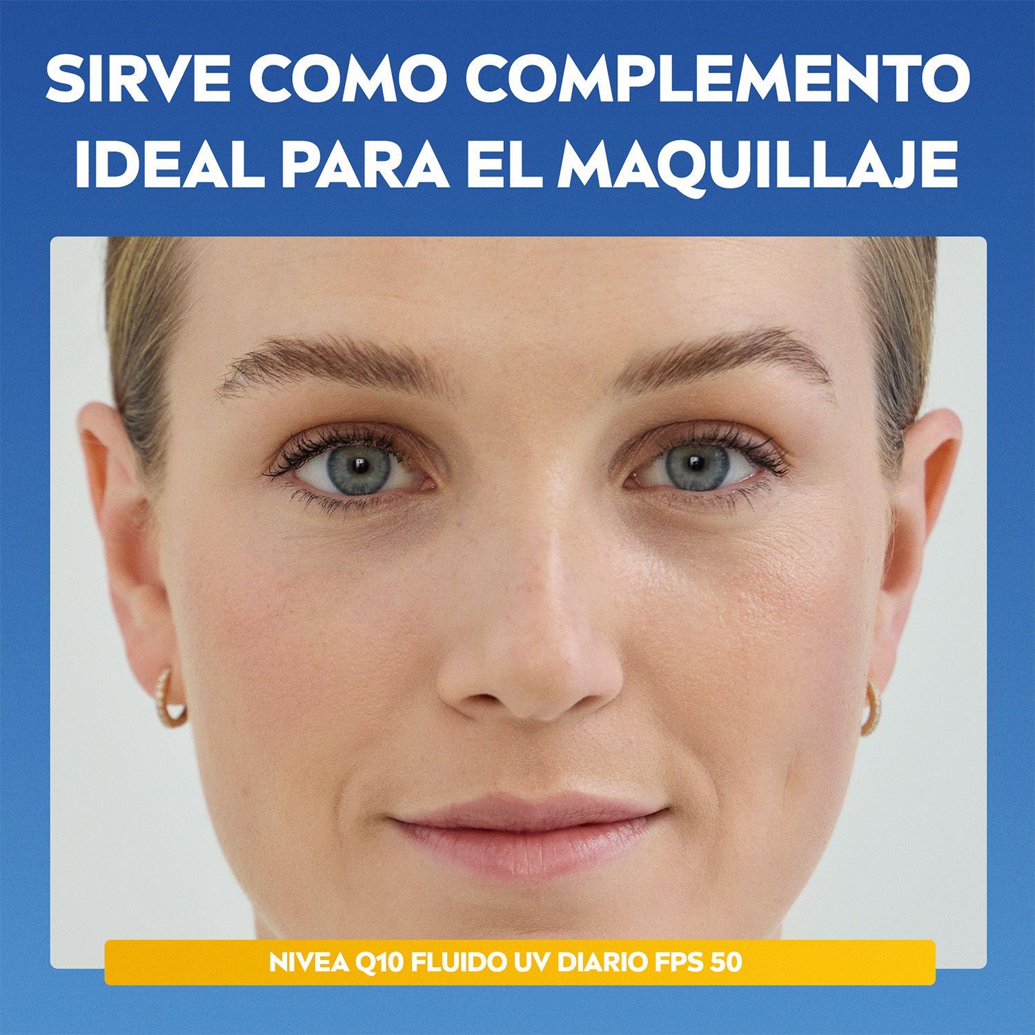NIVEA Q10 Crema Facial Fluido Antiarrugas protección solar-3
