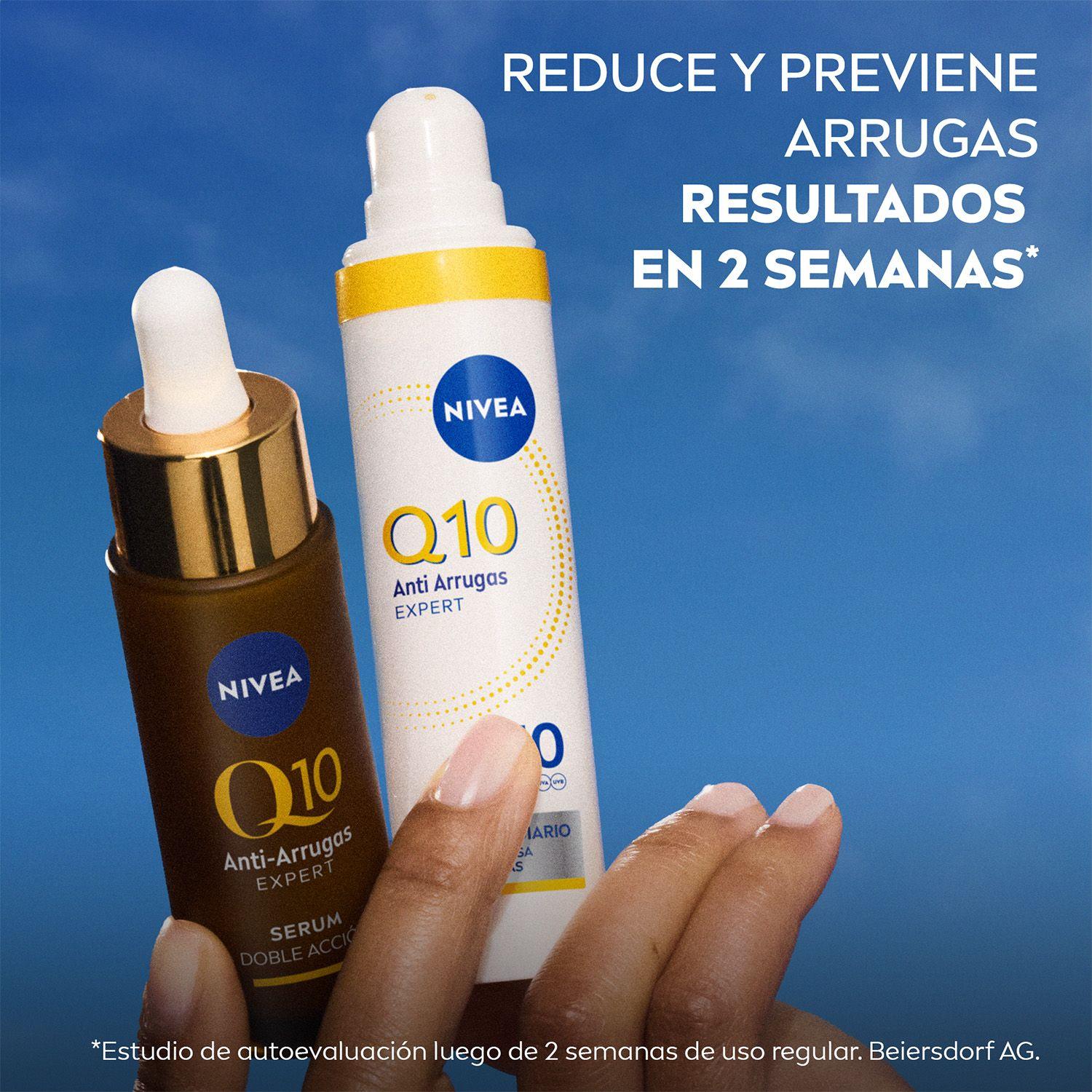 NIVEA Q10 Crema Facial Fluido Antiarrugas protección solar-5