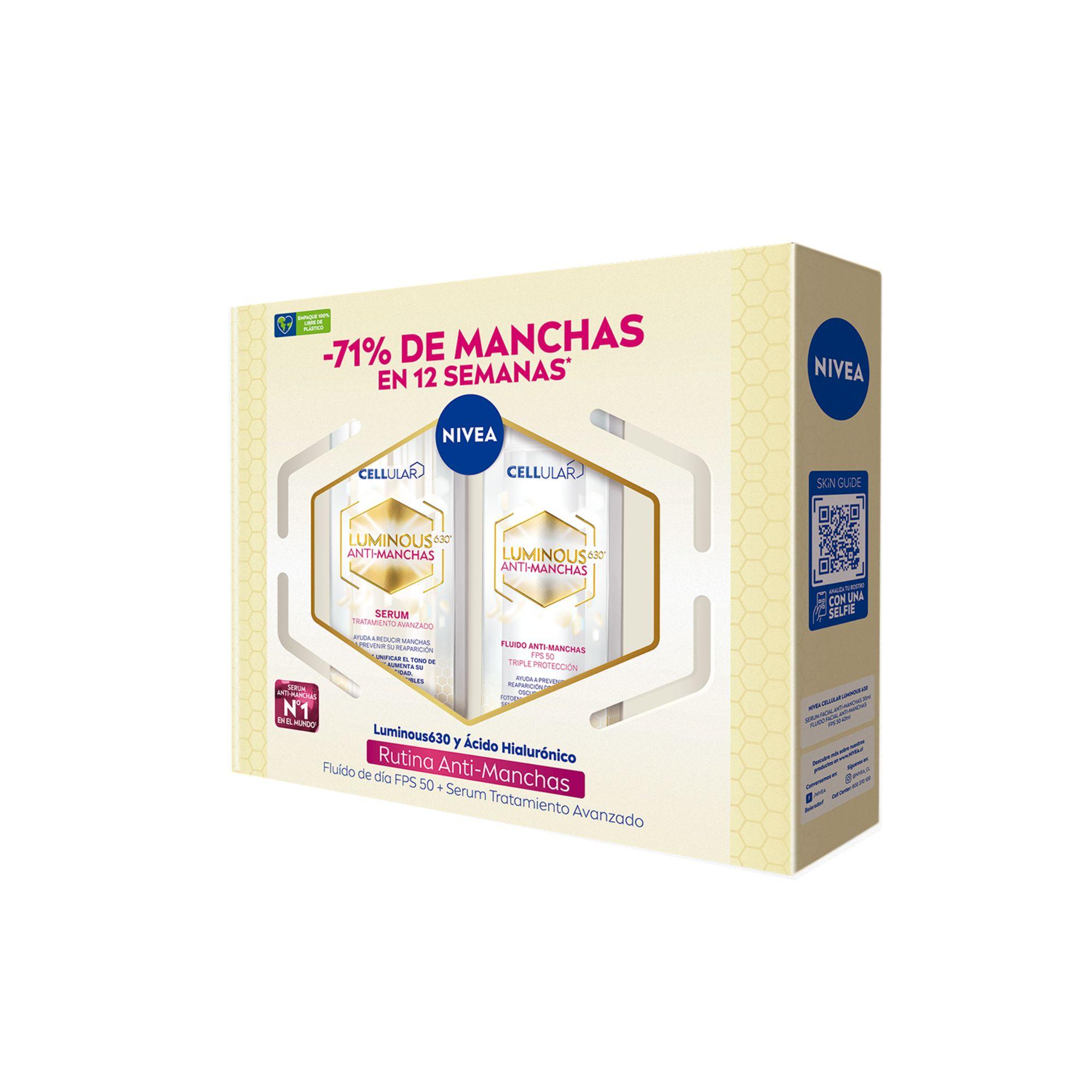 Nivea Pack Rutina Luminous630 Fluido 40 ml + Serum 30 ml-3