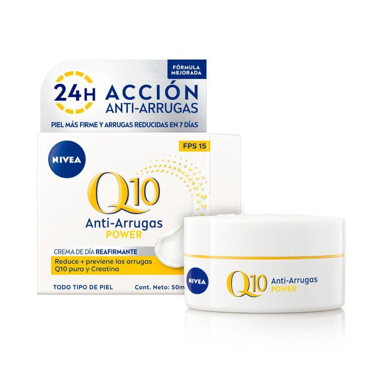 Crema Facial Antiarrugas Q10 Power Nivea Día FPS20 50ml-2