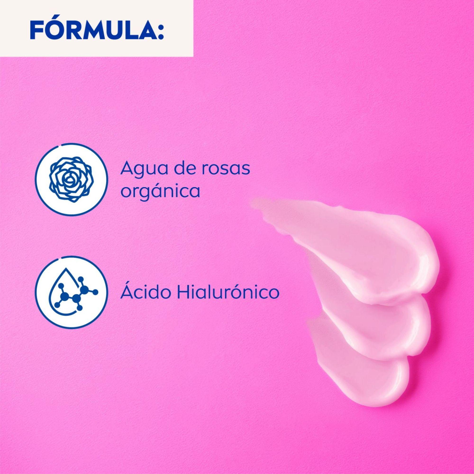 NIVEA Crema Hidratante Facial Rose Care 50 ml-3