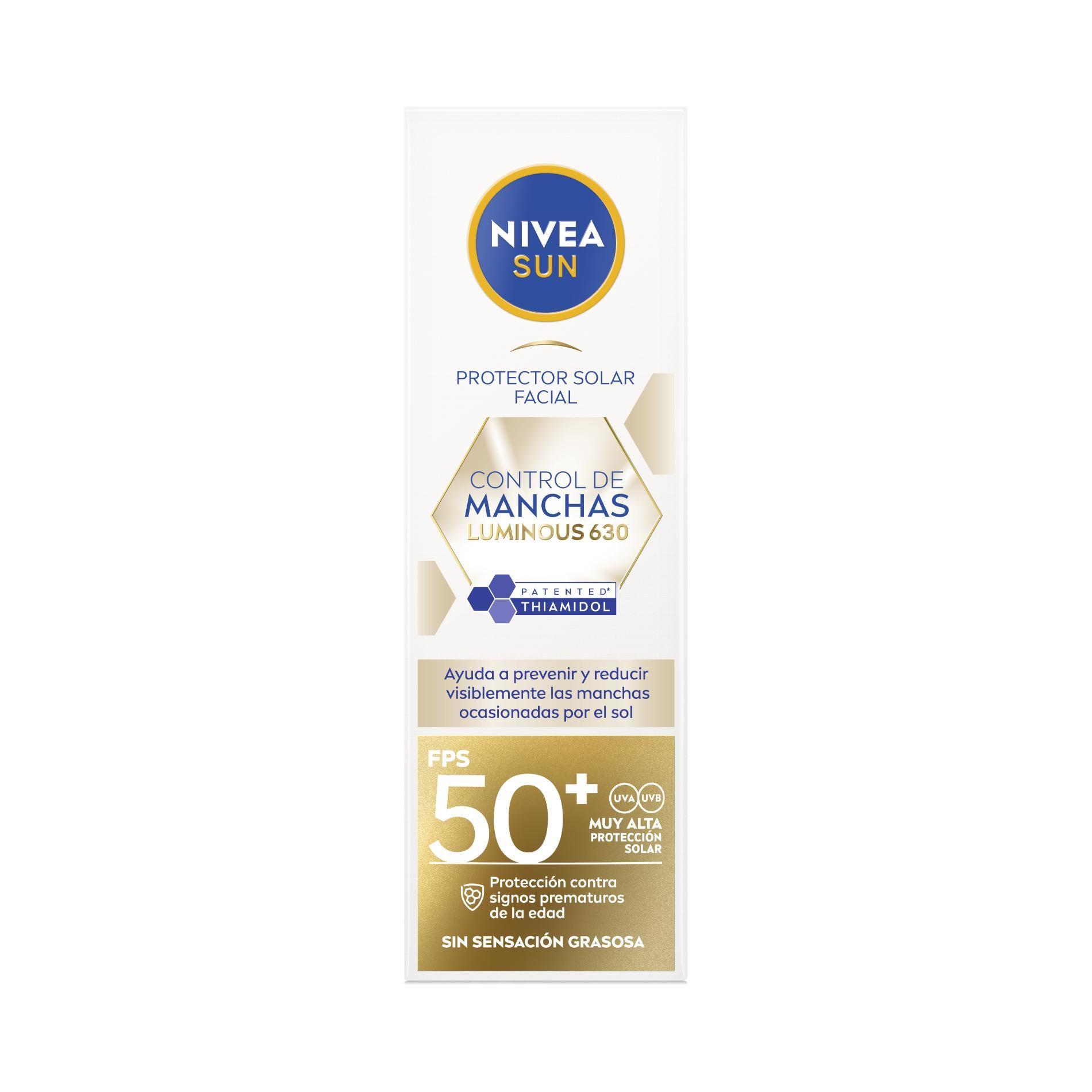 NIVEA SUN Protector Solar Control de Manchas FPS 50+-2