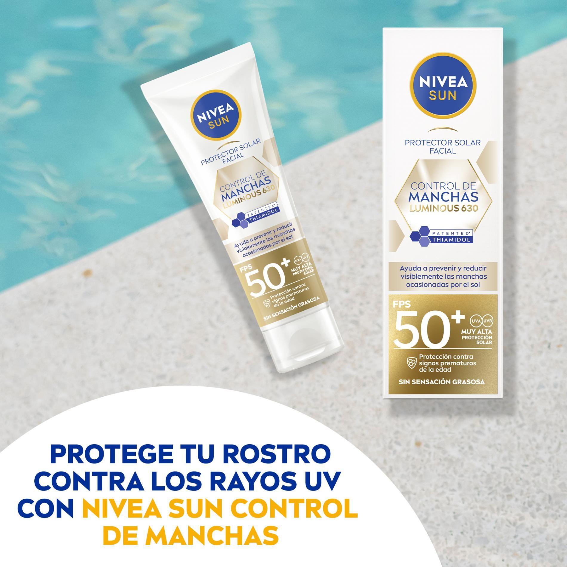 NIVEA SUN Protector Solar Control de Manchas FPS 50+-3