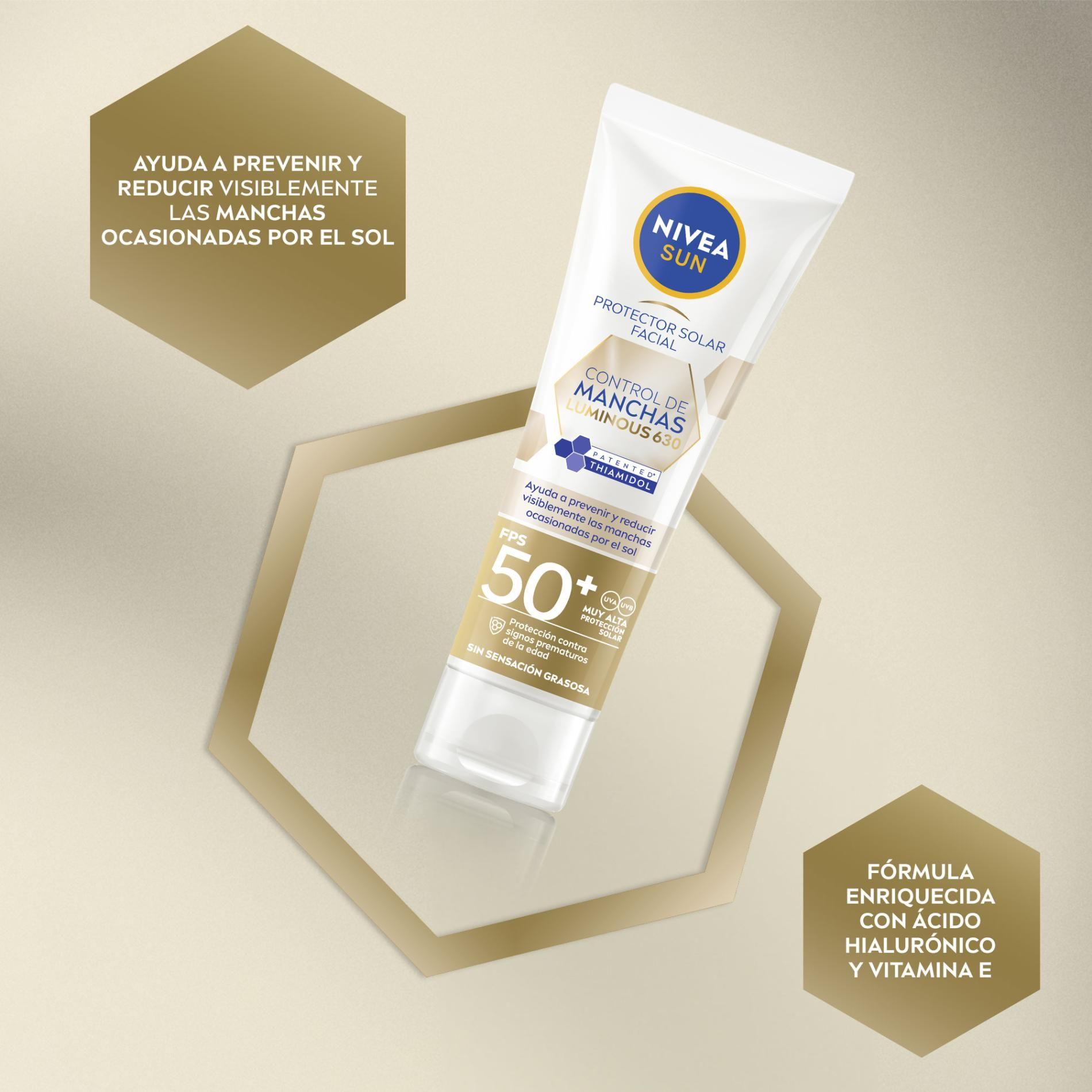 NIVEA SUN Protector Solar Control de Manchas FPS 50+-5
