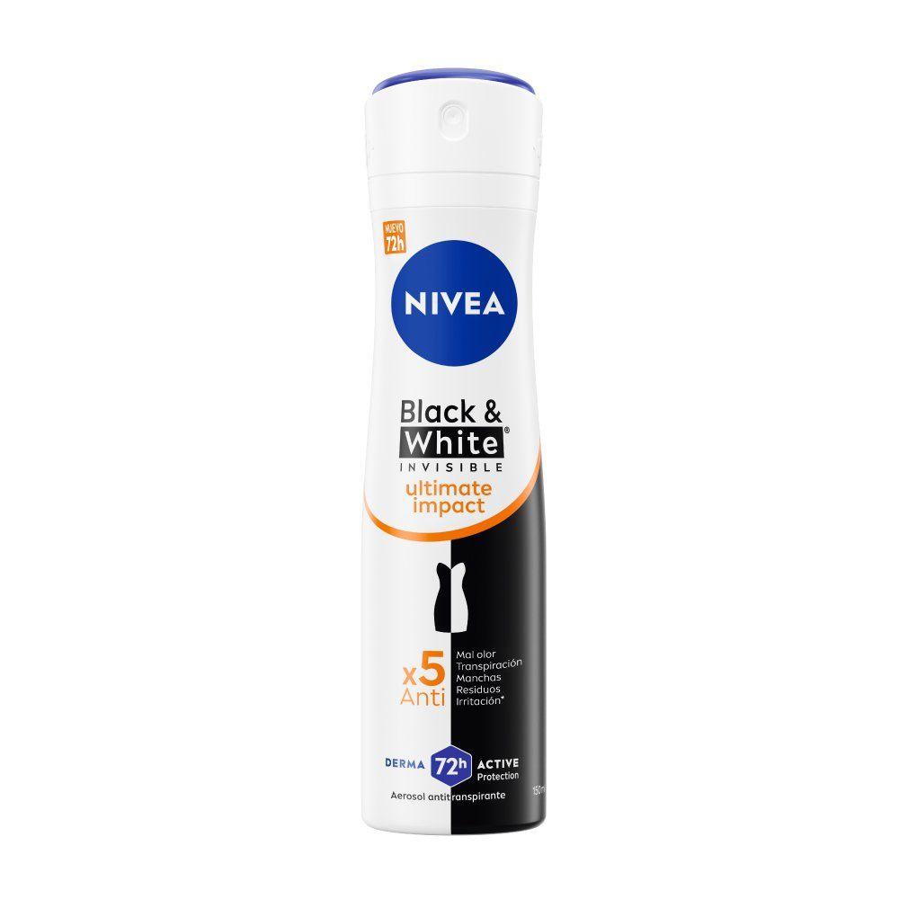 NIVEA Antitranspirante Black & White Ultimate Impact 150ml-1