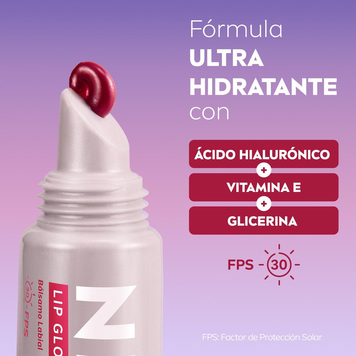 NIVEA Lip Glow Berry con Acid Hial 10 ml-2