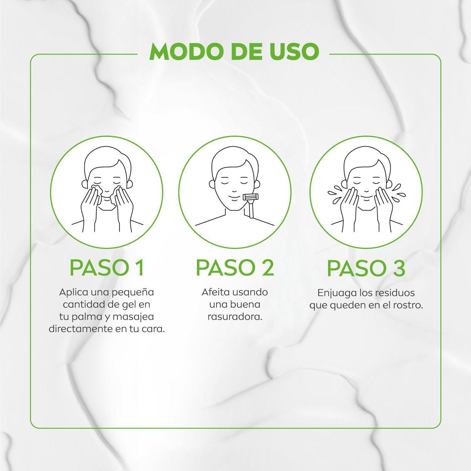 Gel de afeitar NIVEA MEN Sensitive 200 ml-3