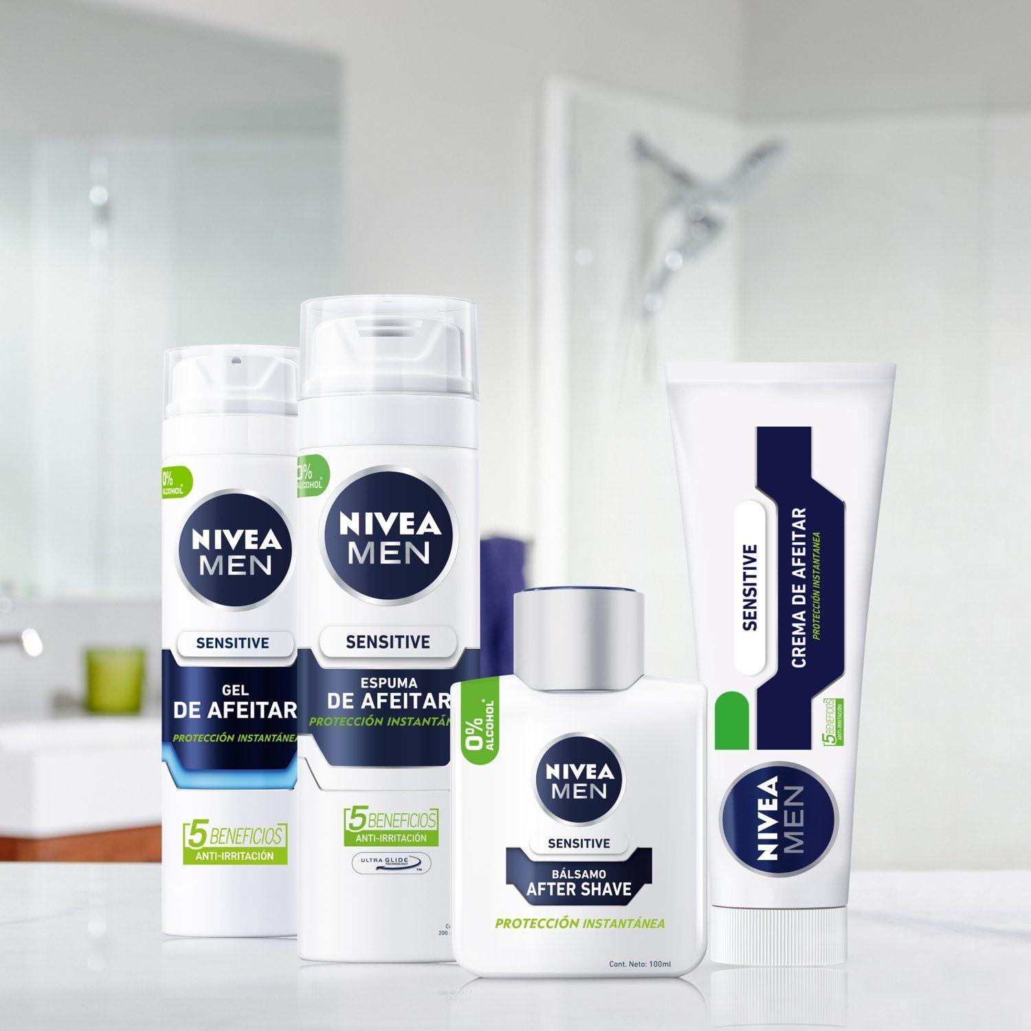 Gel de afeitar NIVEA MEN Sensitive 200 ml-5