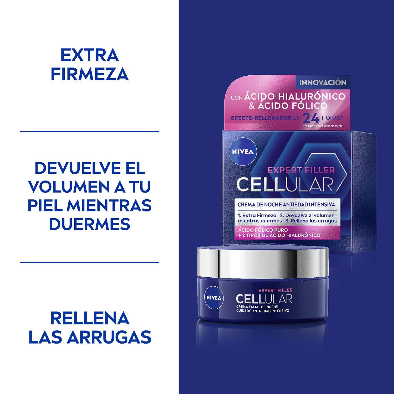 NIVEA Crema Facial Anti-Edad Noche 49g-5
