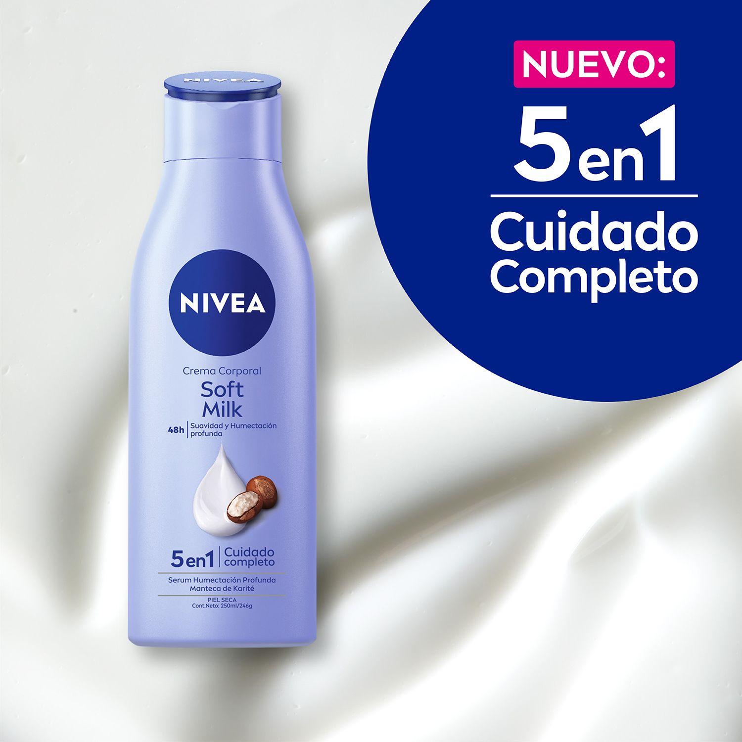 NIVEA Crema Humectante Soft Milk (250ml)-4