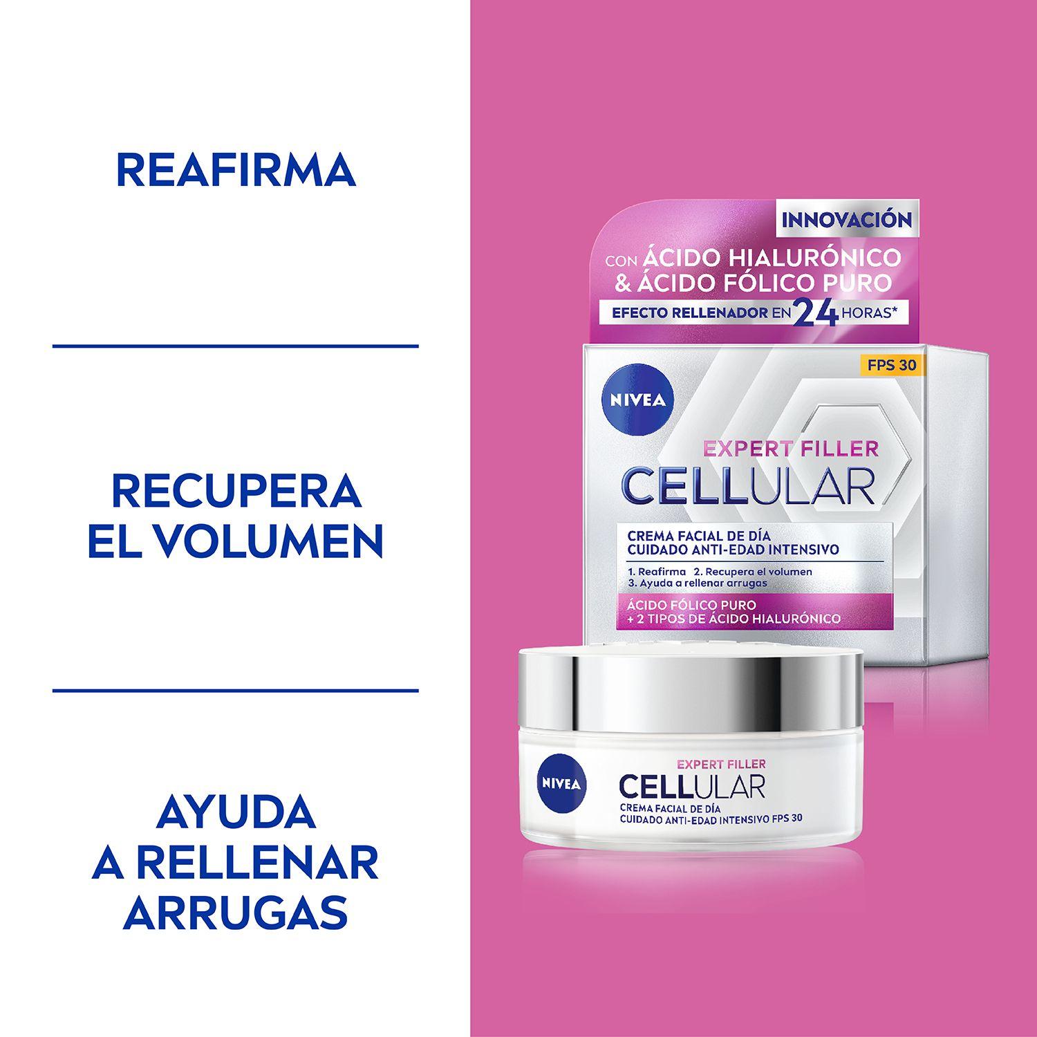 NIVEA Crema Facial Anti-Edad Día SPF 30 49g-5