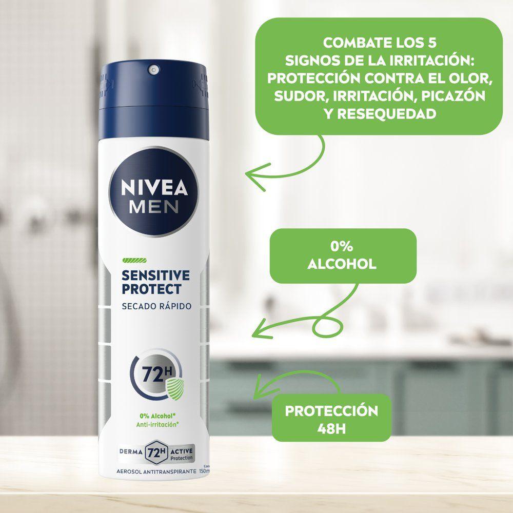 NIVEA MEN Antitranspirante Sensitive Fresh Spray 150ml-2