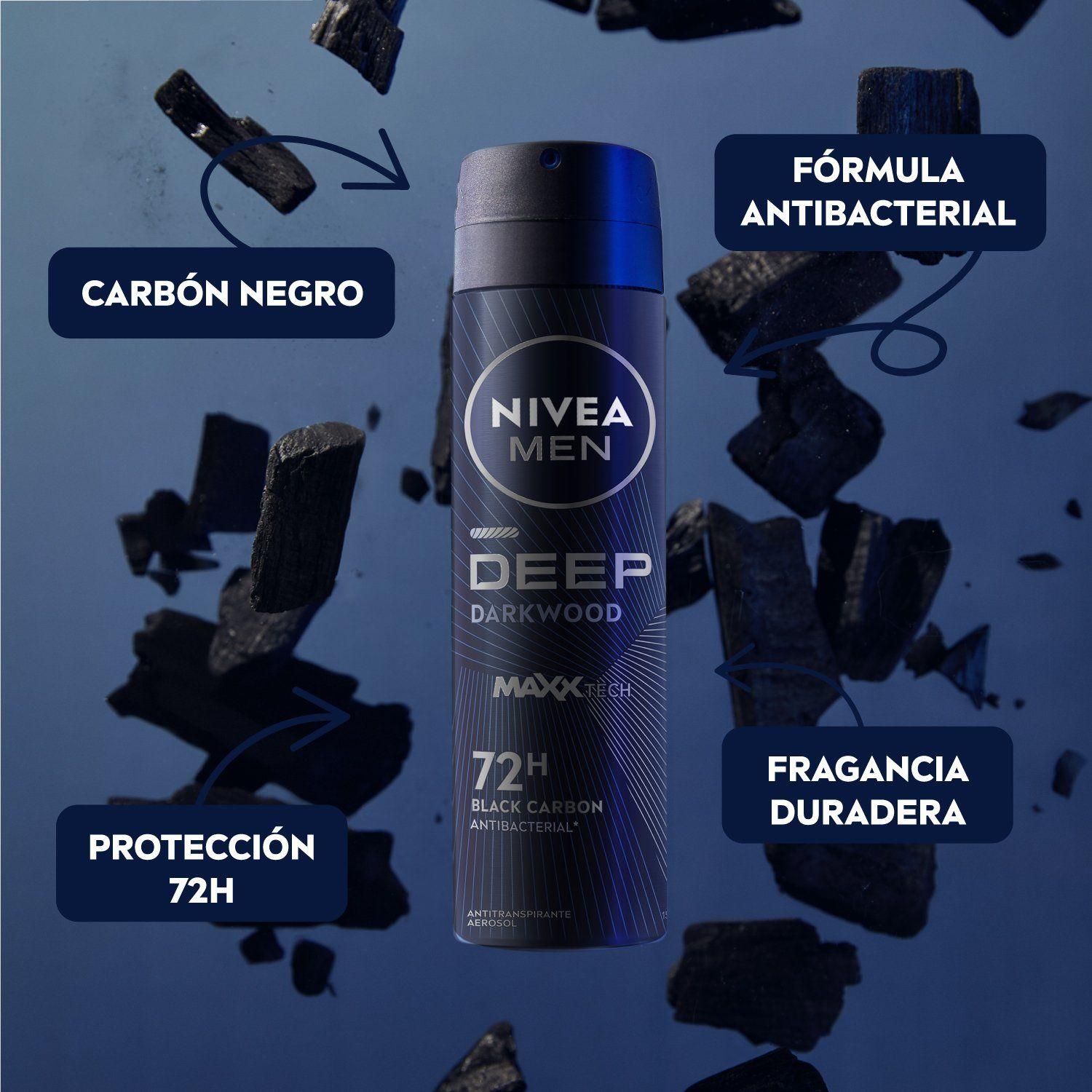 NIVEA MEN Desodorante DEEP Spray 150ml-2
