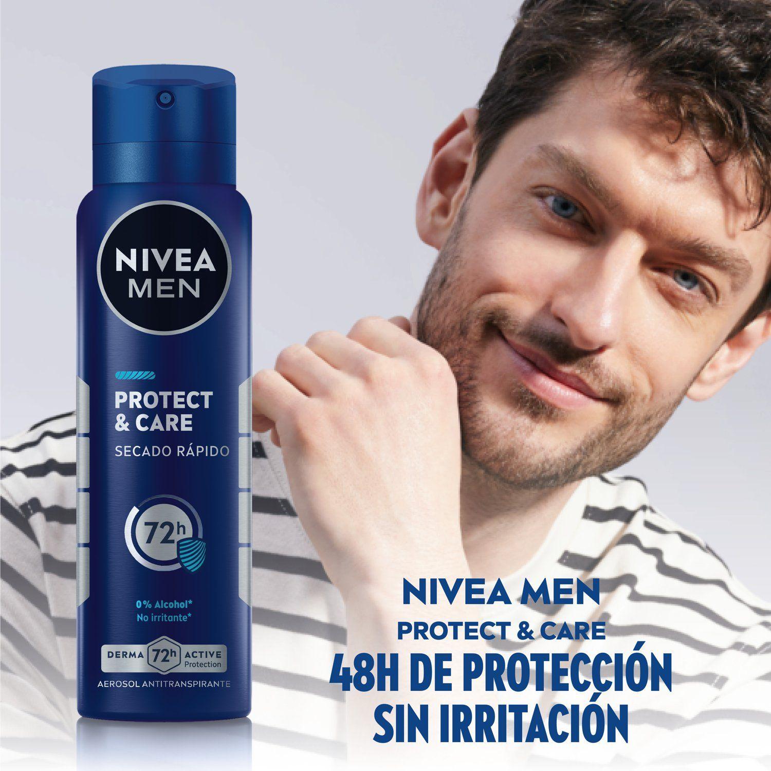 NIVEA MEN Desodorante Protect & Care Spray 150ml-3