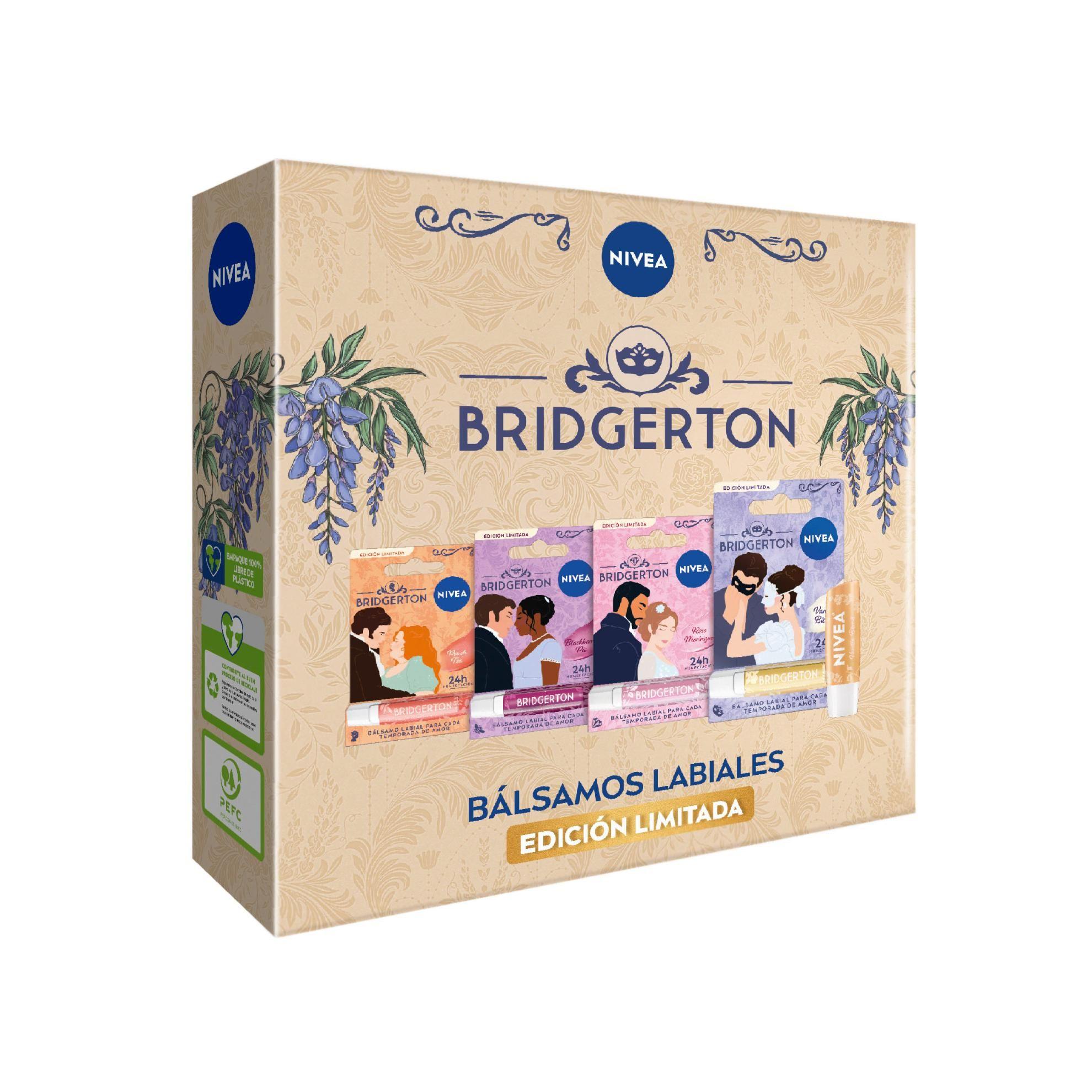 NIVEA Packs Bálsamos Labiales Bridgerton-1