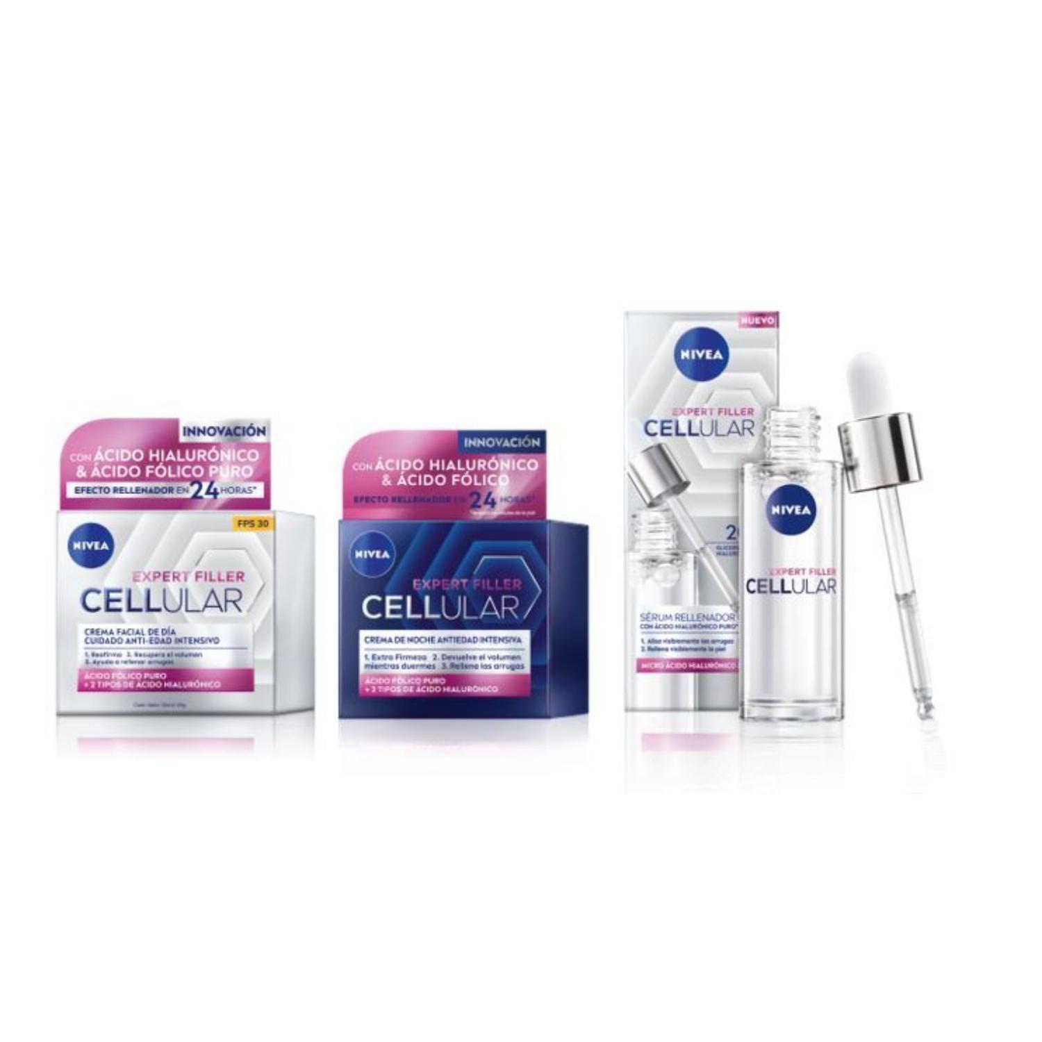Rutina Facial Completa Cellular Expert Filler Nivea-0