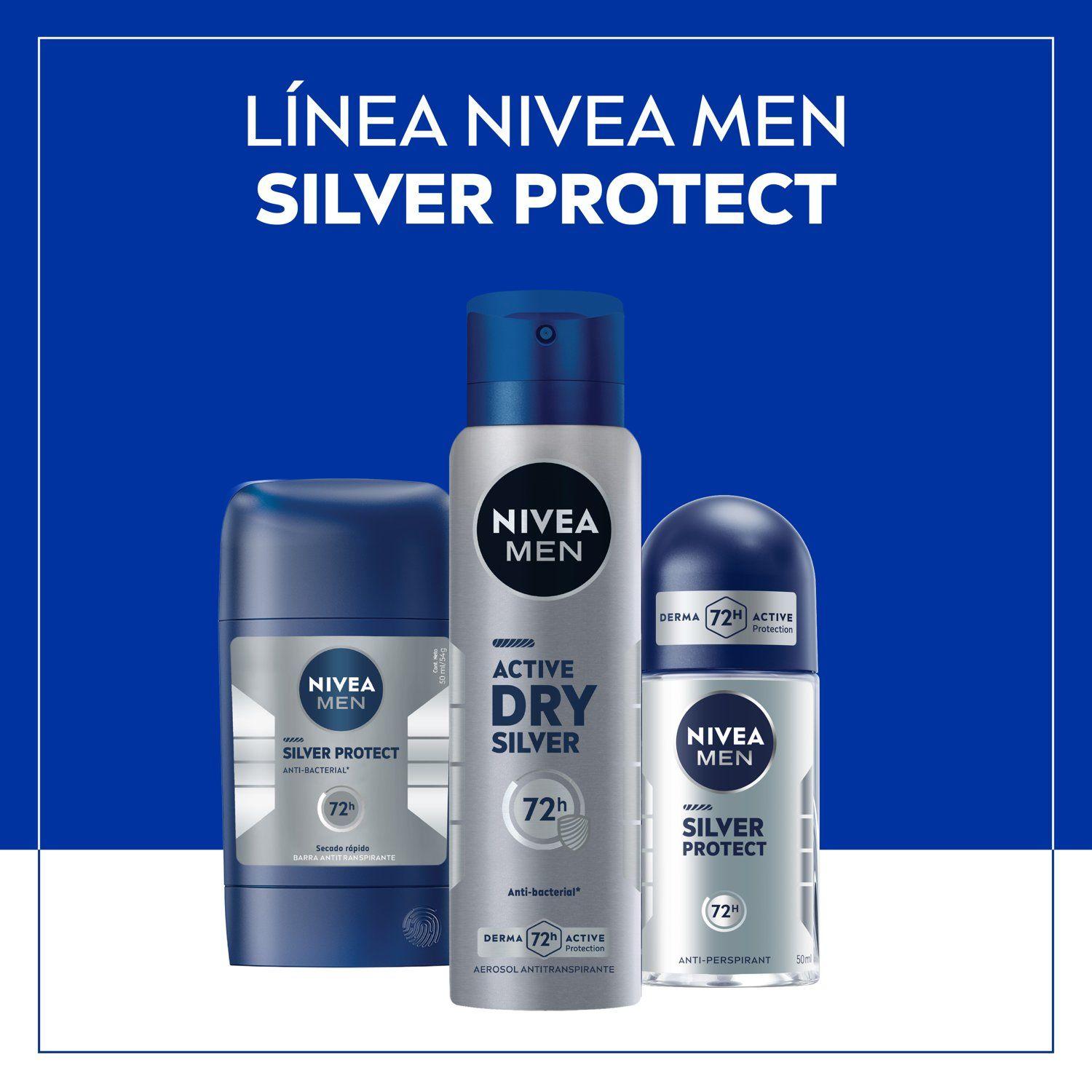 Desodorante NIVEA Silver Protect Roll On 50ml-6