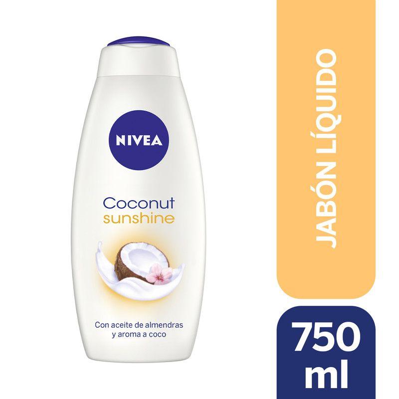 Jabon Liquido Nivea Cremoso Coconut Sunshine 750ml-1