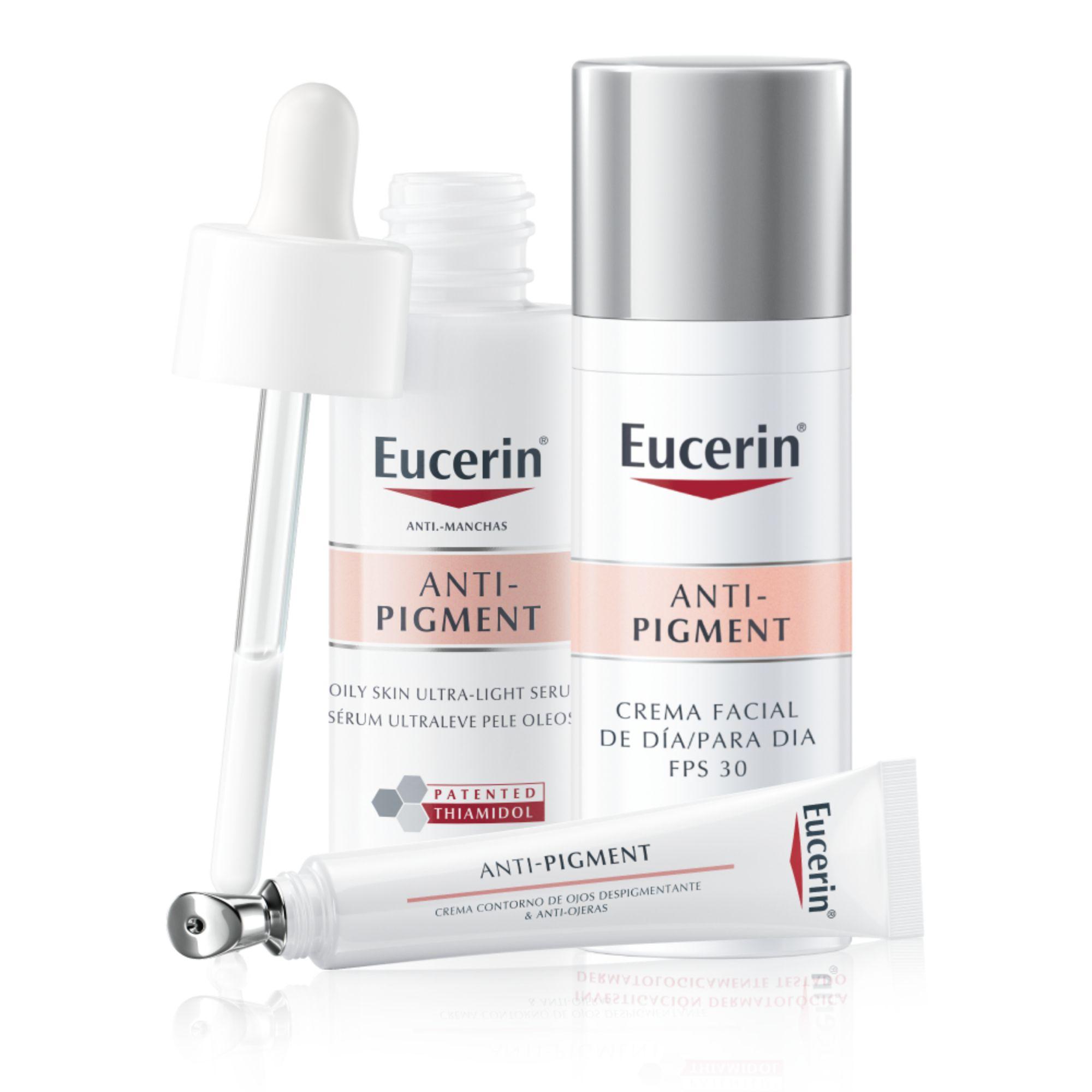 EUCERIN Pack Rutina Antipigment Dia FPS30+Noche+Ojos-0