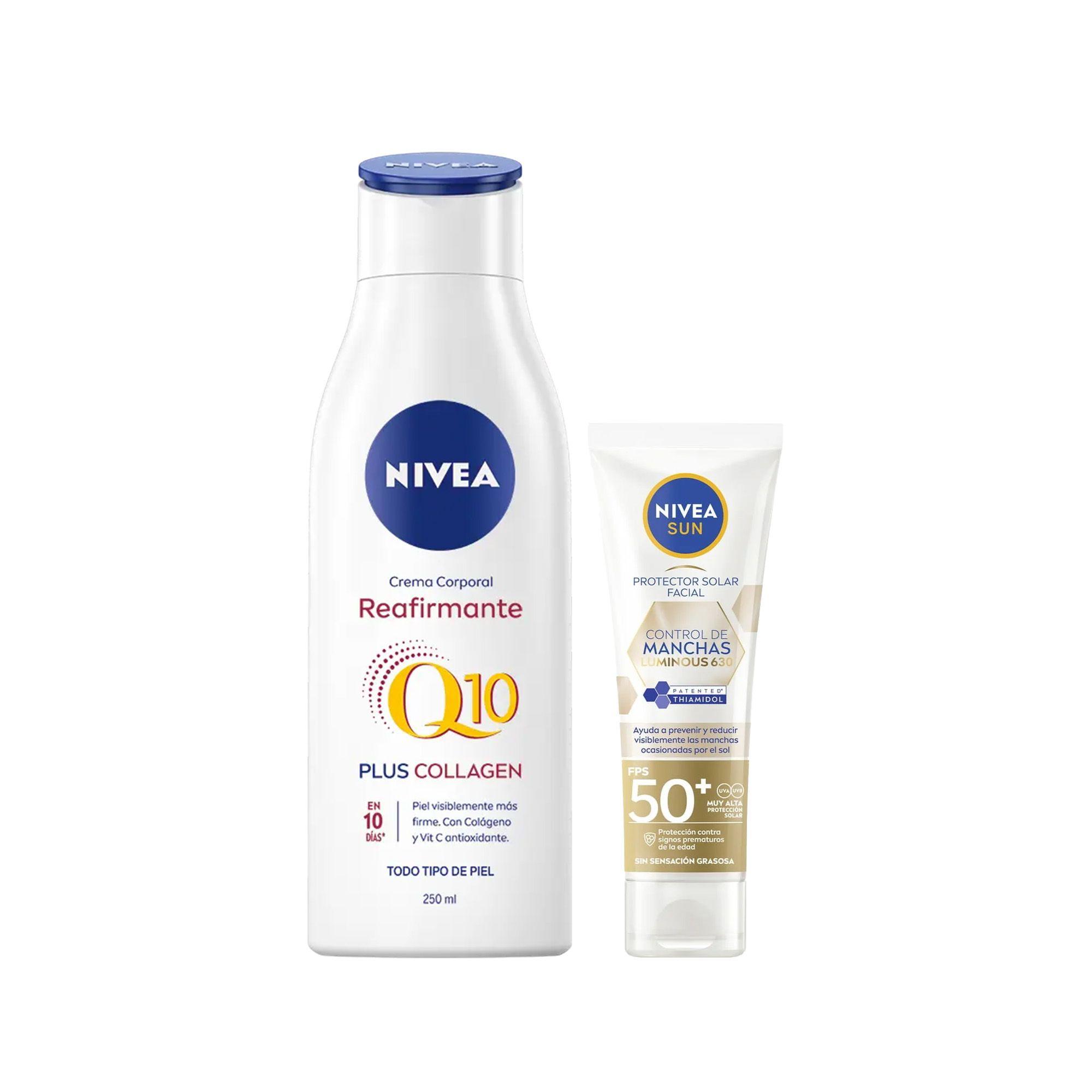 Nivea Crema Corporal Q10 + Solar Control Manchas FPS50-0