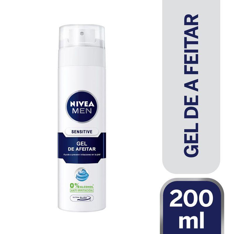 Gel De Afeitar Nivea Men Sensitive 200ml-0