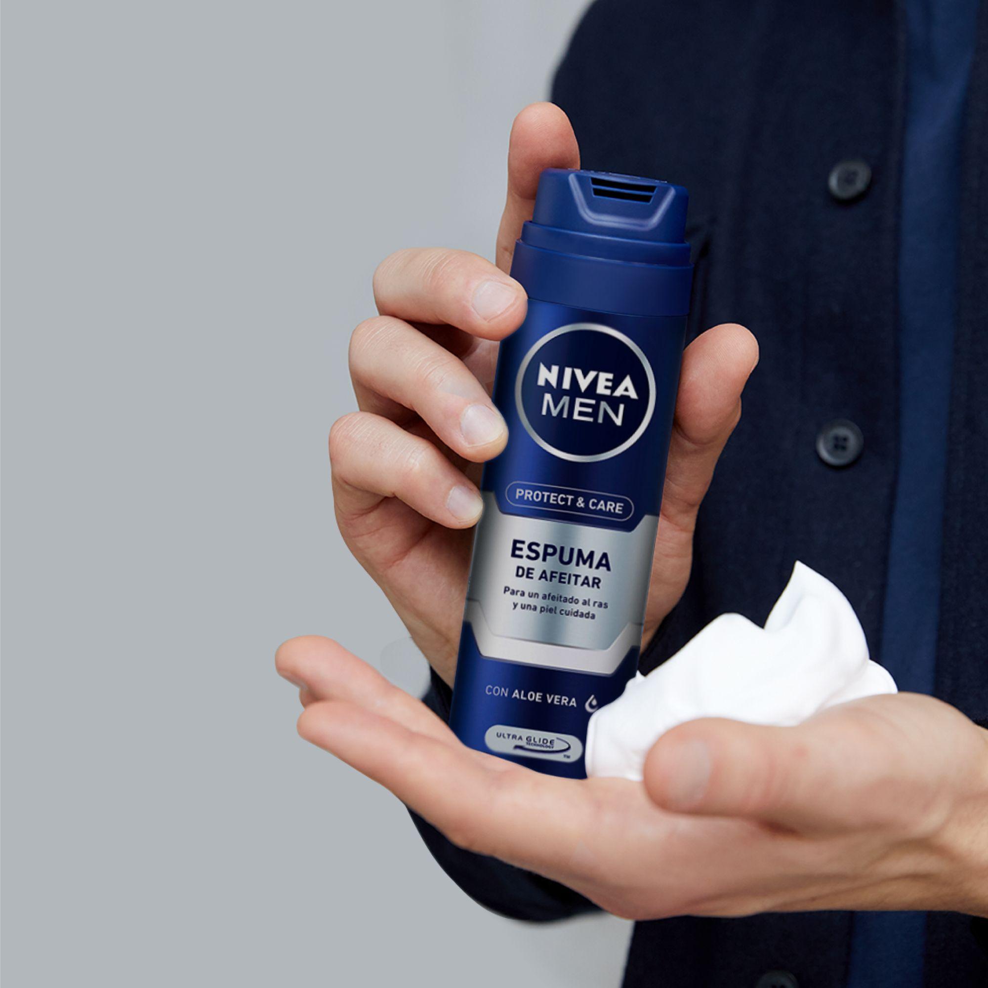 Pack Espuma Afeitado+Balsamo After Shave Nivea Men-9