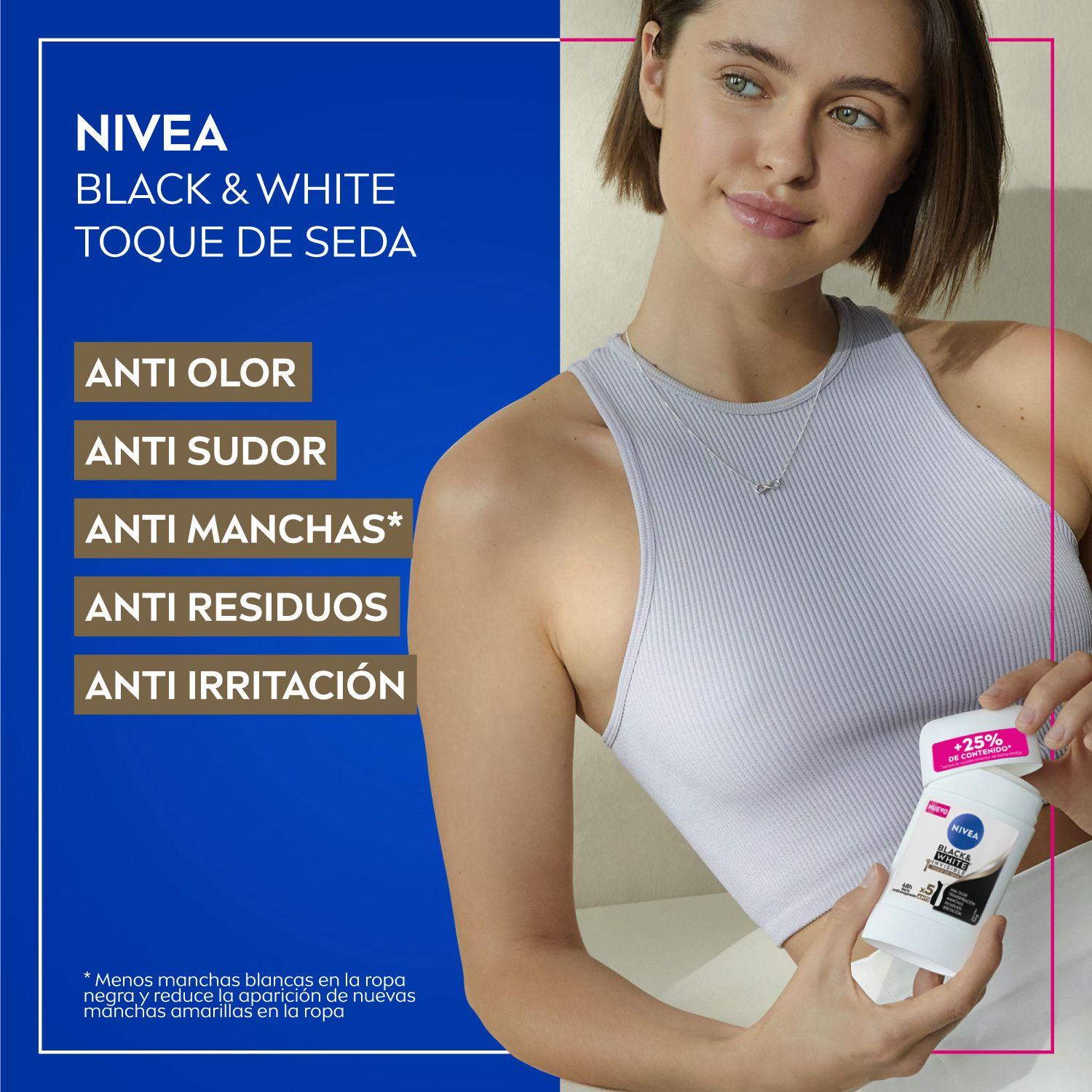 NIVEA Antitranspirante Toque De Seda en Barra 54g-2