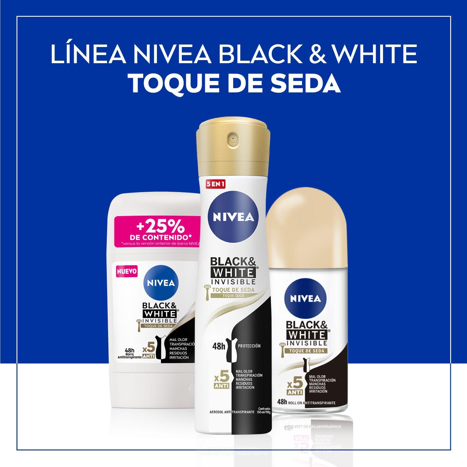 NIVEA Antitranspirante Toque De Seda en Barra 54g-5