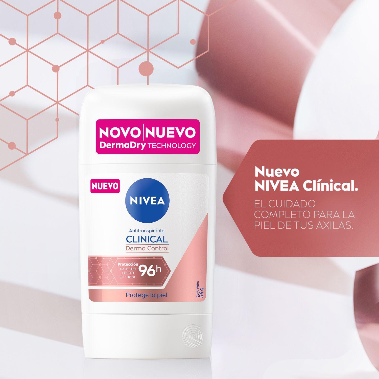 NIVEA Clinical Antitranspirante en barra femenino 50ml-2
