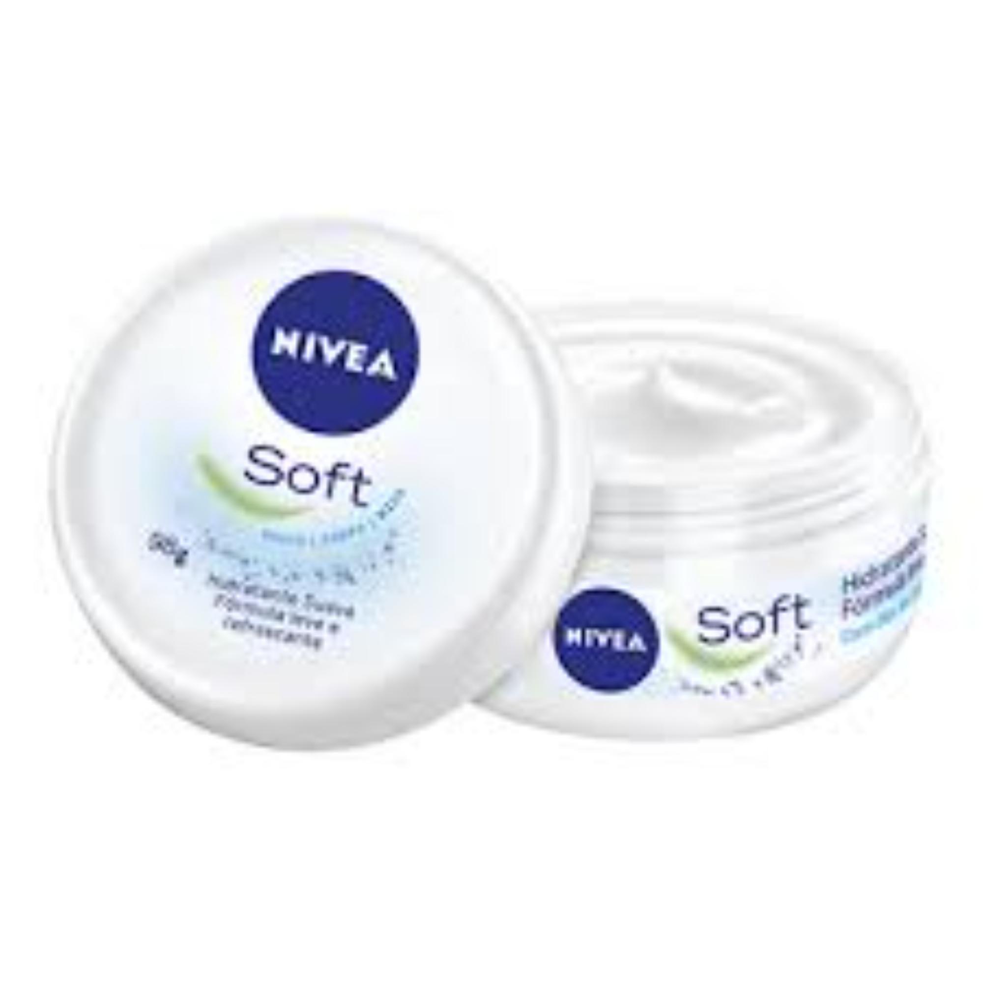 Crema Multipropósito Nivea Soft Cara Manos Cuerpo 100ml-2