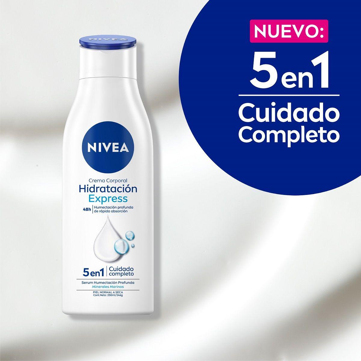 Crema Corporal Nivea Hidratación Express 250ml-6