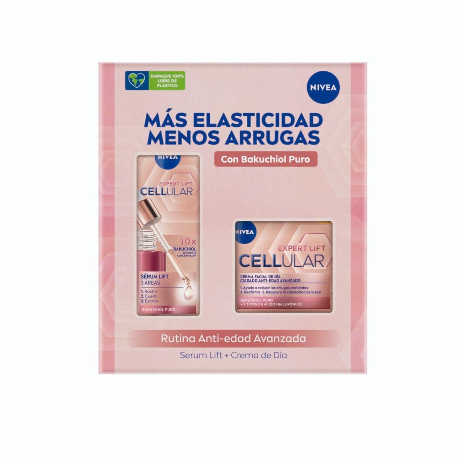 NIVEA Pack Rutina Cellular Expert Lift Crema Día+Serum-0