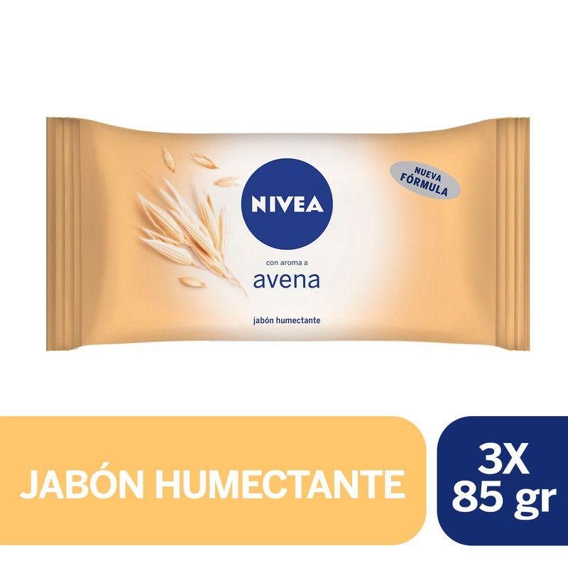 Jabon Barra Nivea Avena 3X85Gr-1