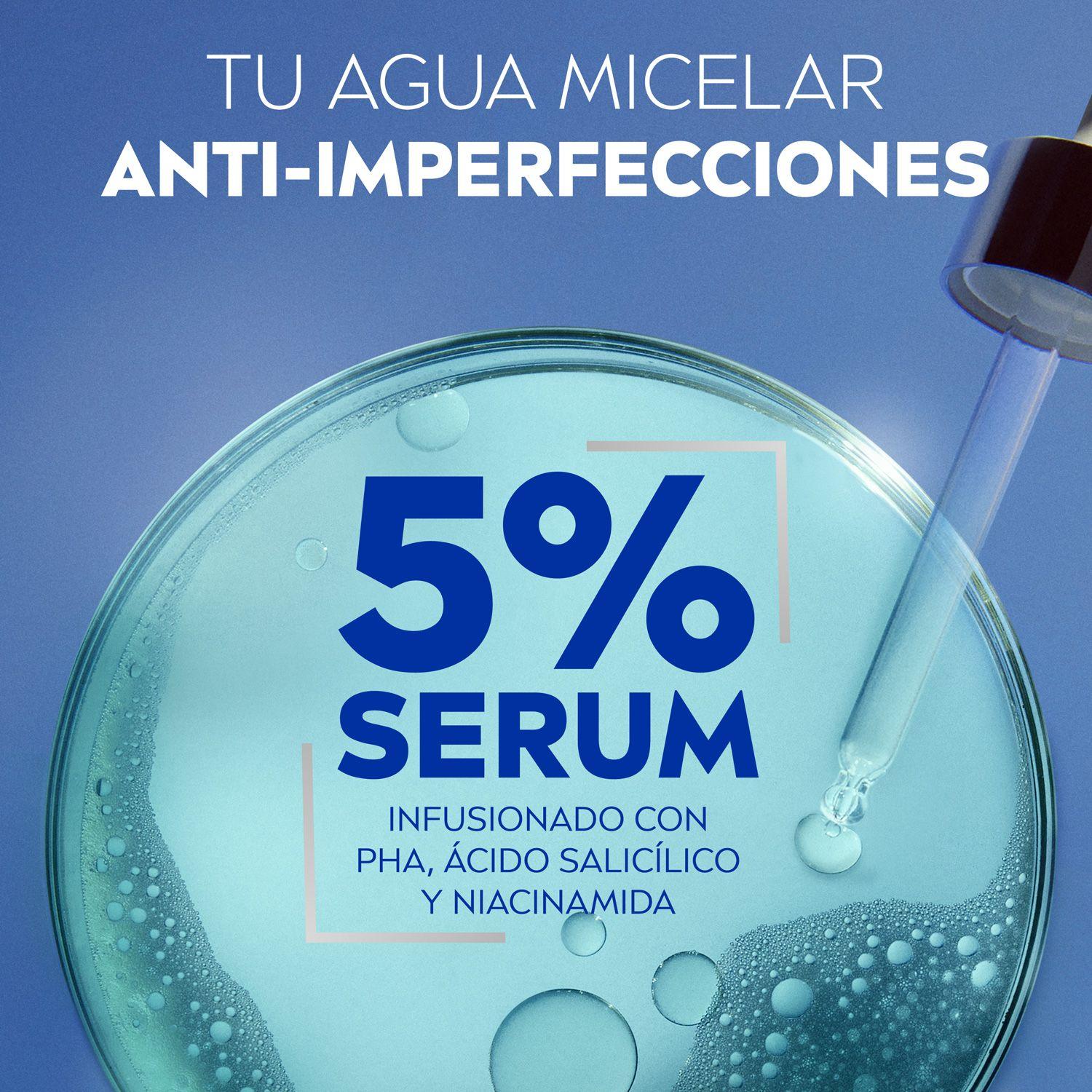 NIVEA Derma Skin Clear Agua Micelar Bifásica 400ml-2
