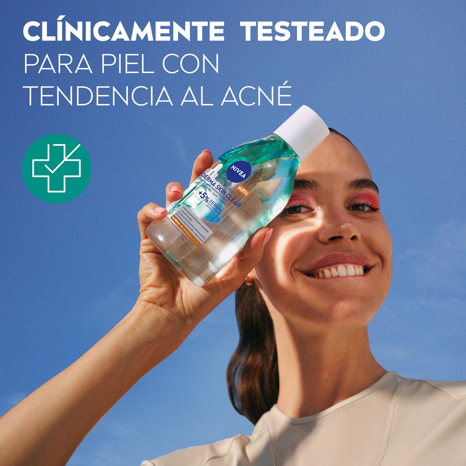 NIVEA Derma Skin Clear Agua Micelar Bifásica 400ml-7