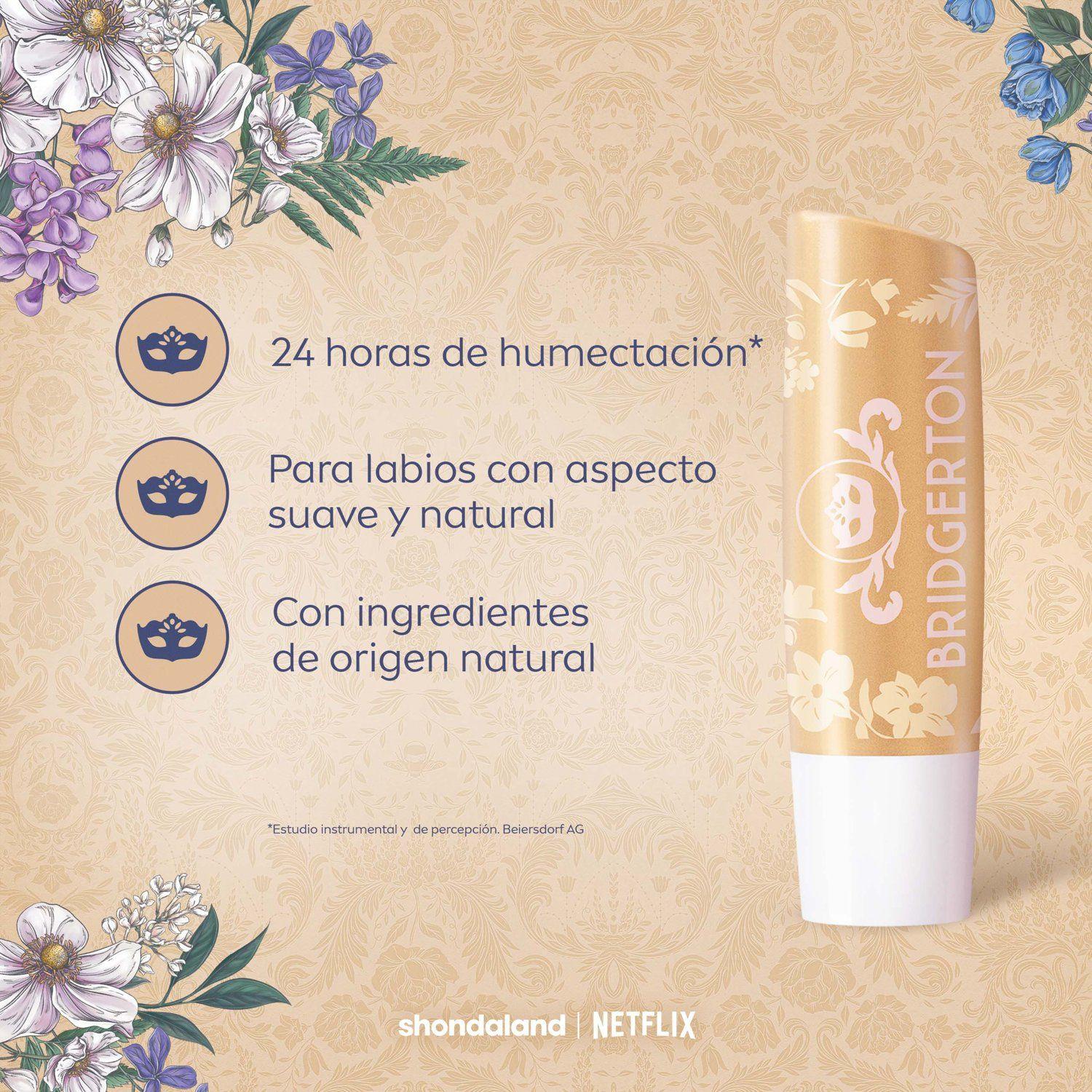 NIVEA Bálsamo Labial Vanilla Biscuit Ed Ltda Bridgerton-2