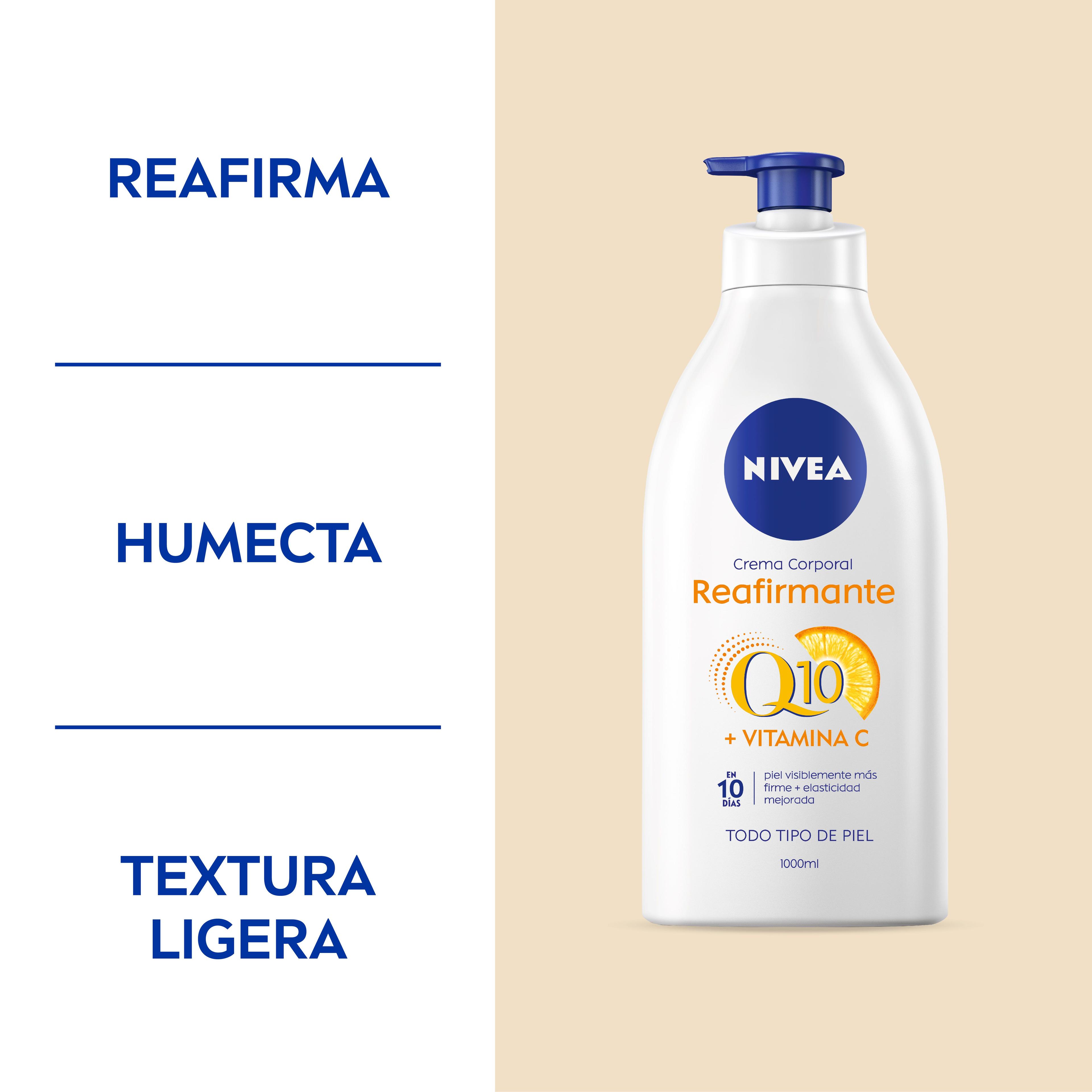 NIVEA Crema Hidratadora Q10 Reafirmante 1000ml-6