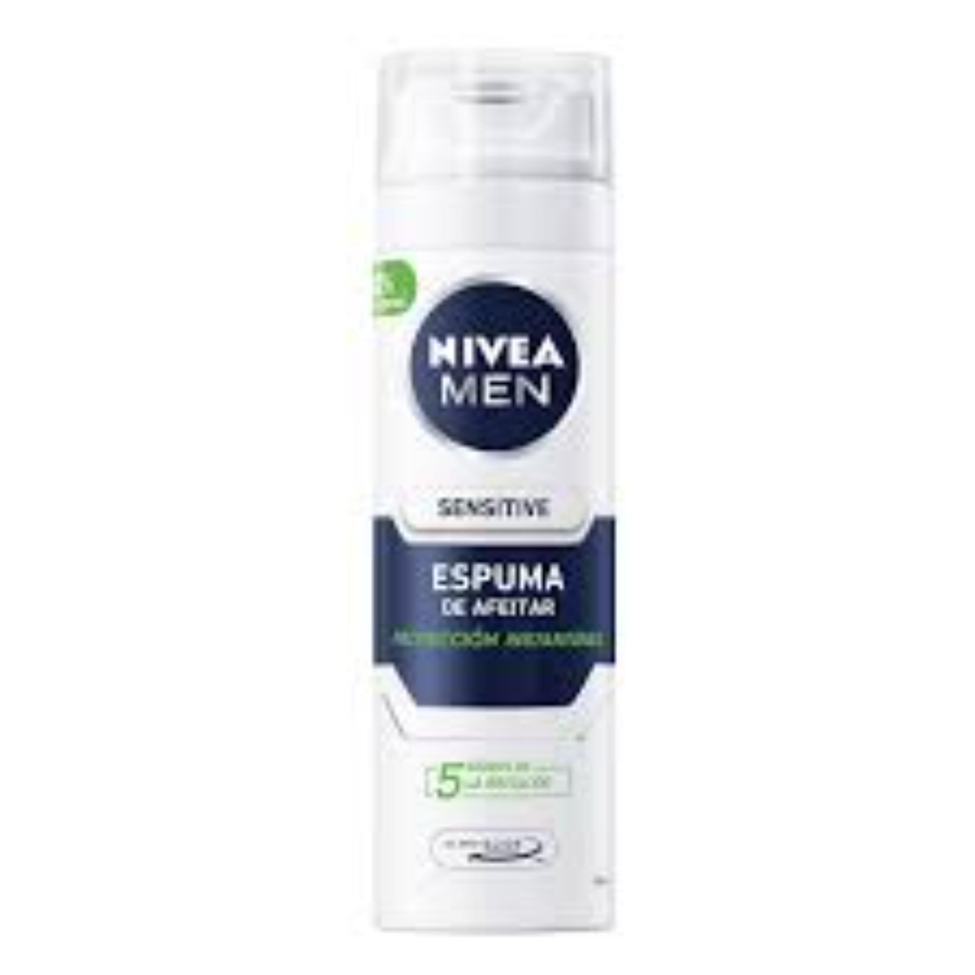 Espuma De Afeitar Nivea Men Sensitive 200ml-1