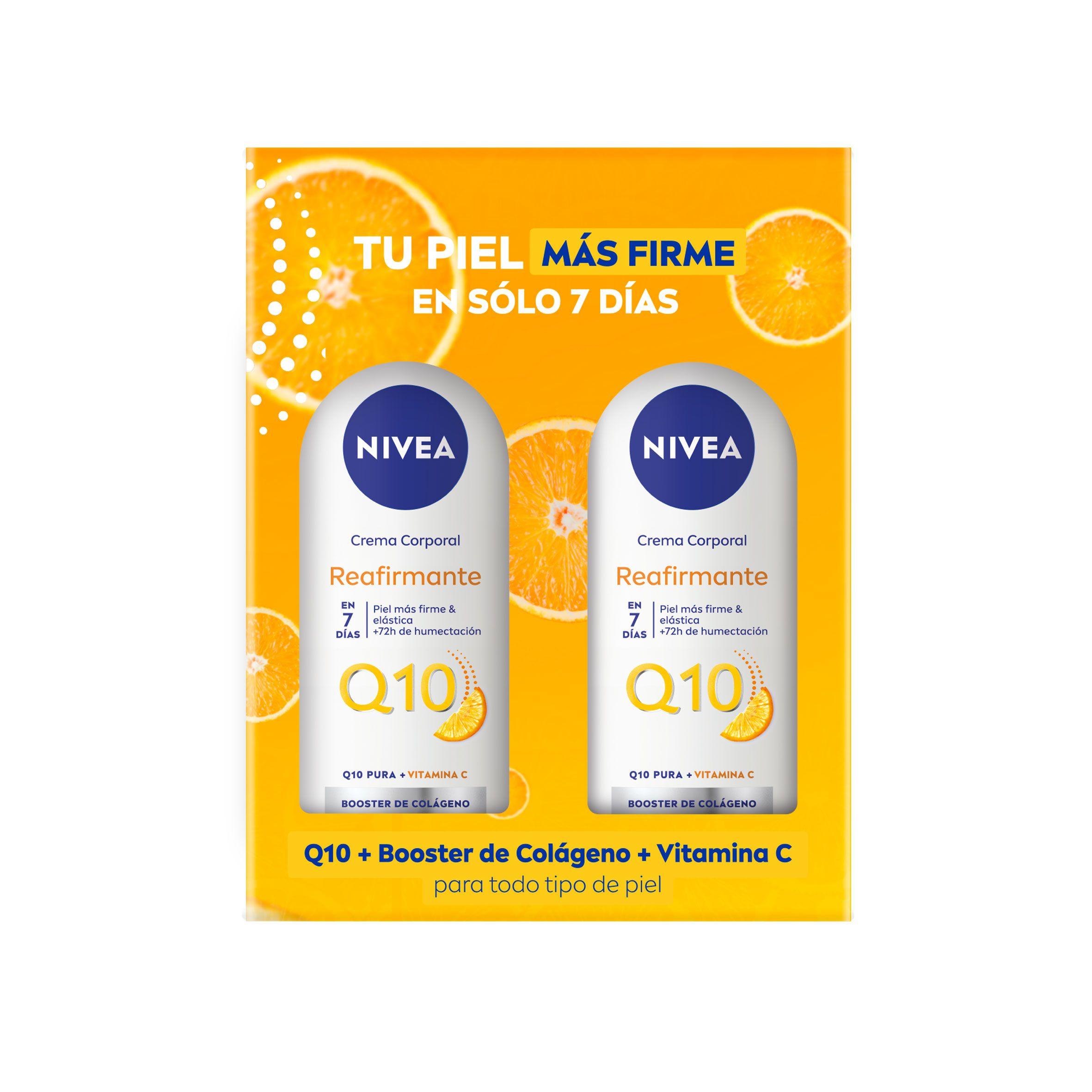 NIVEA Pack Crema Corporal Reafirmante Q10 + Vitamina C x2-2