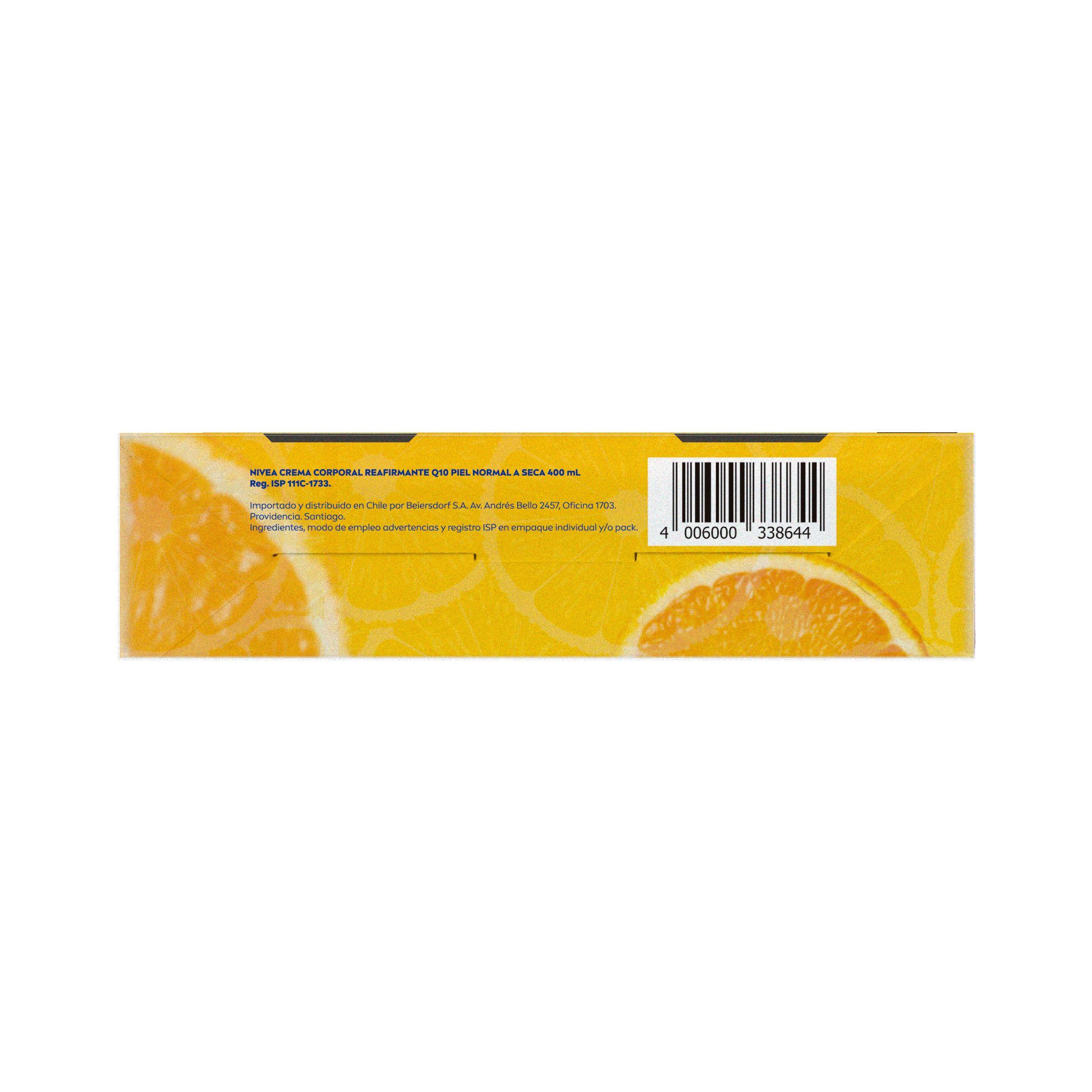 NIVEA Pack Crema Corporal Reafirmante Q10 + Vitamina C x2-4