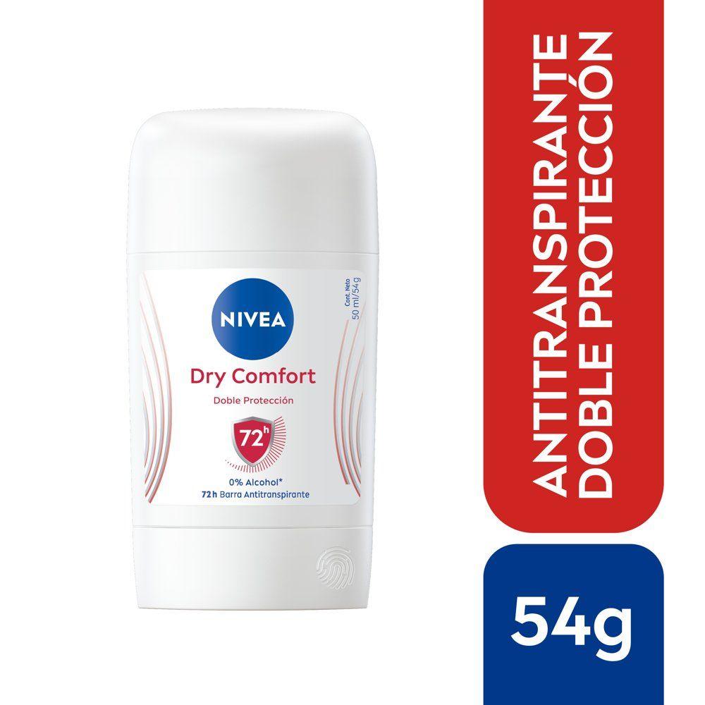 NIVEA Barra Black&White Dry Comfort Femenino 54g-1