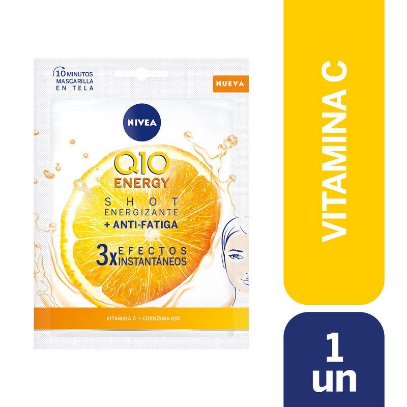 Nivea Q10 Energy Mascarilla En Tela-0