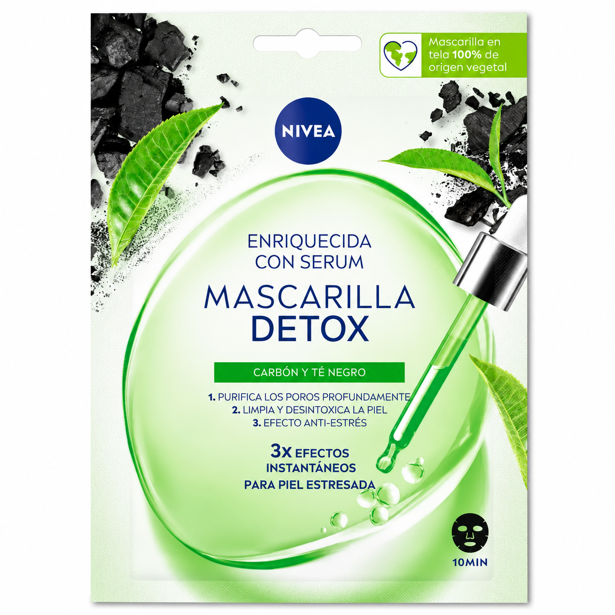 Nivea Facial Detox Micelar 3 en 1 + Mascarilla Detox-2