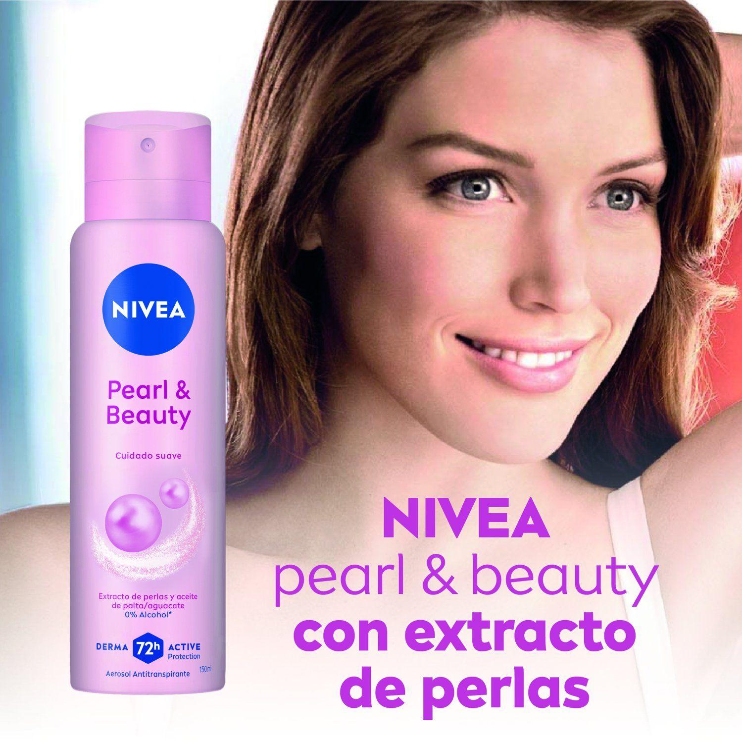 NIVEA Desodorante Antitranspirante Pearl & Beauty 150 ml-3
