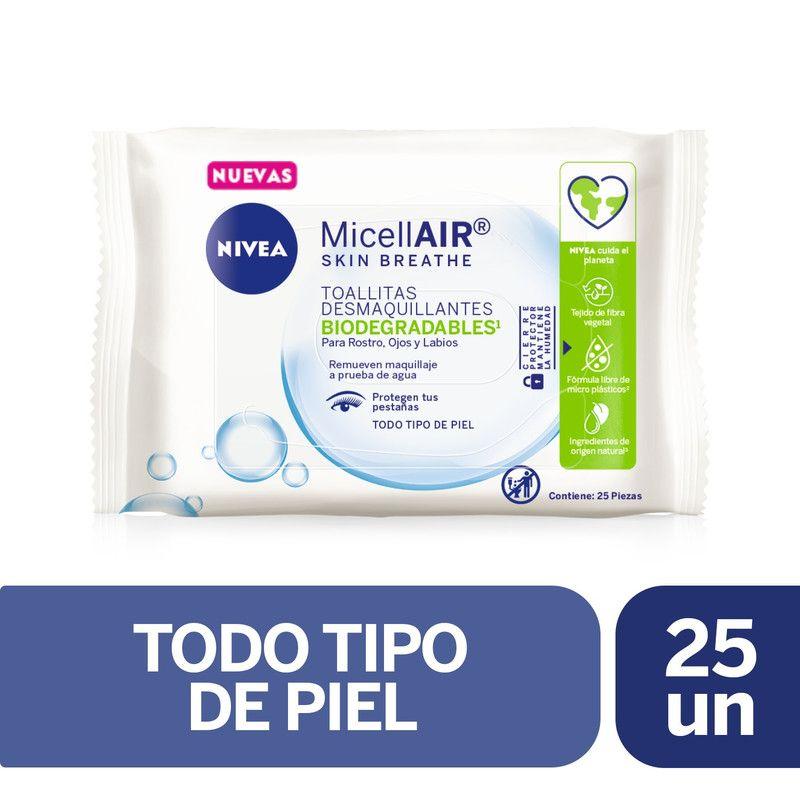Toallitas Desmaquillantes Nivea Micelares 25Un-0