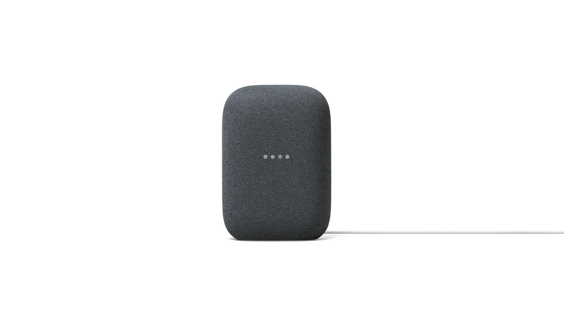 Parlante Inteligente Google Nest Audio Asistente Virtual Ok Google Negro-2