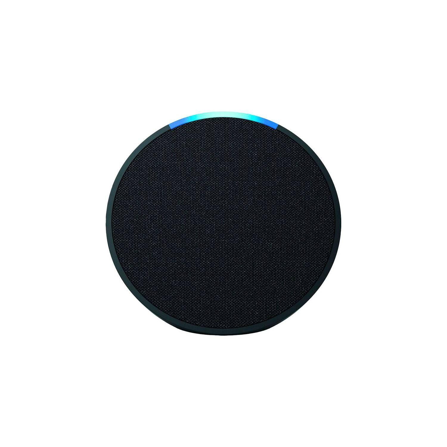 Amazon Echo Pop Parlante Asistente Virtual Negro-4