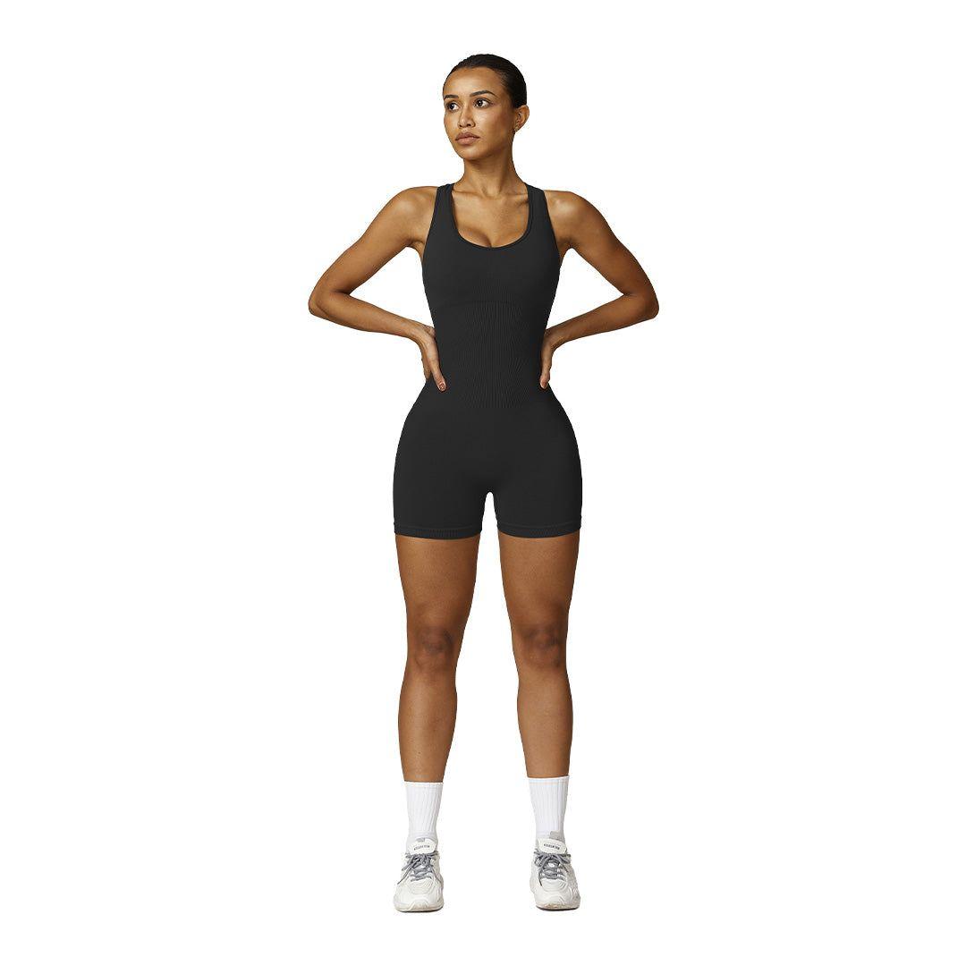 Enterizo Deportivo Estilo Short Sin Mangas-0